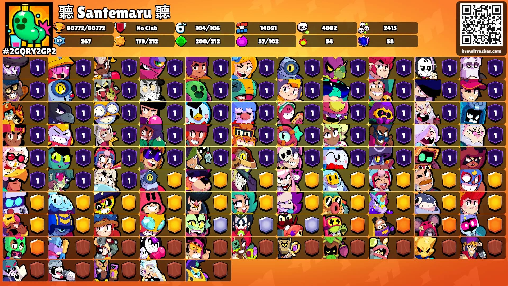 聽 Santemaru 聽's Ranks
