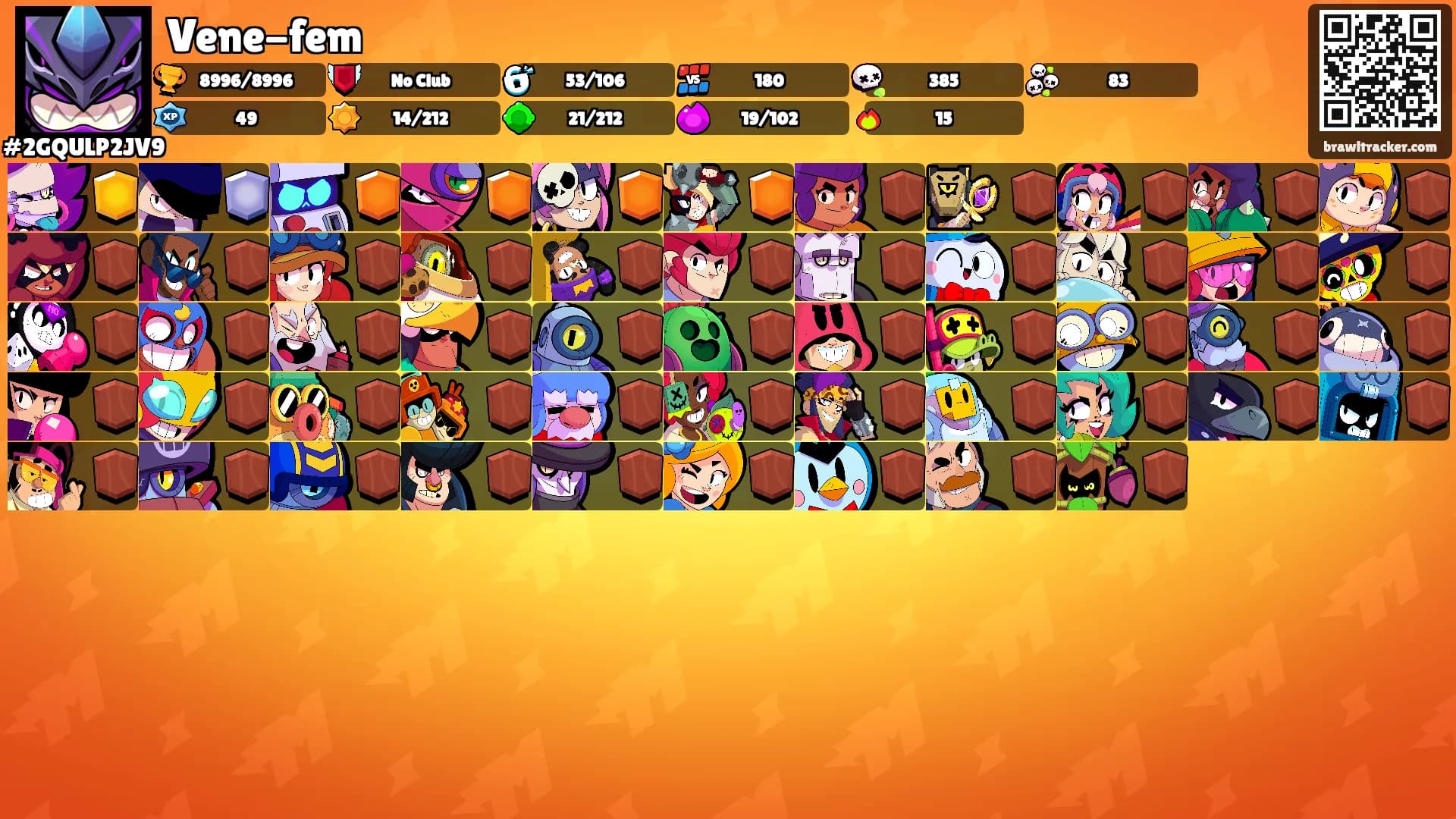 Vene-fem's Ranks