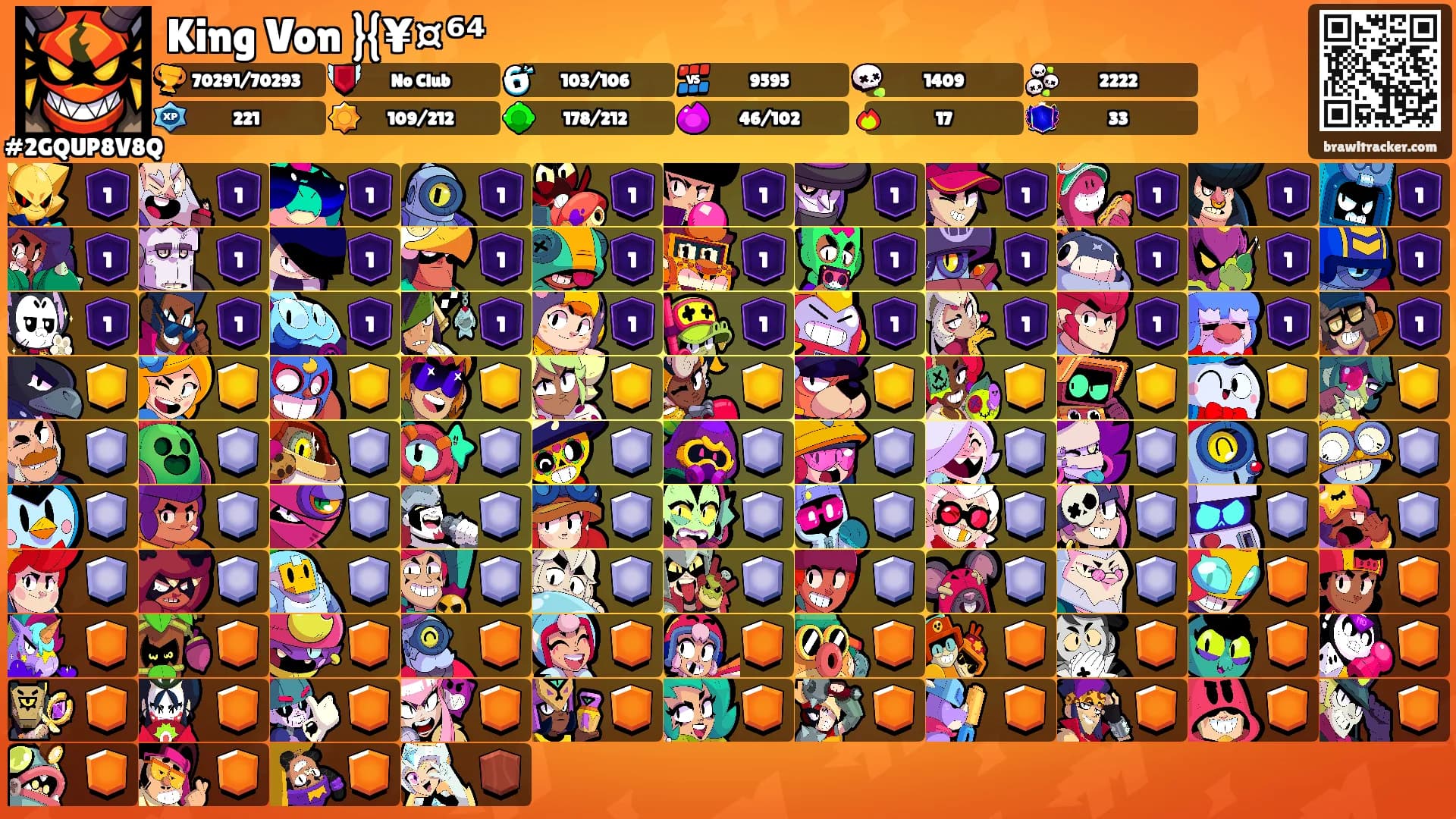 King Von }{¥¤⁶⁴'s Ranks