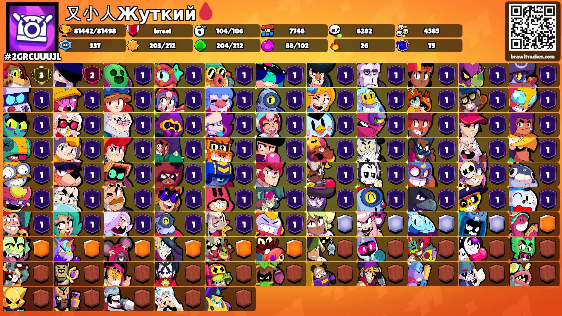 又小人Жуткий🩸's Ranks
