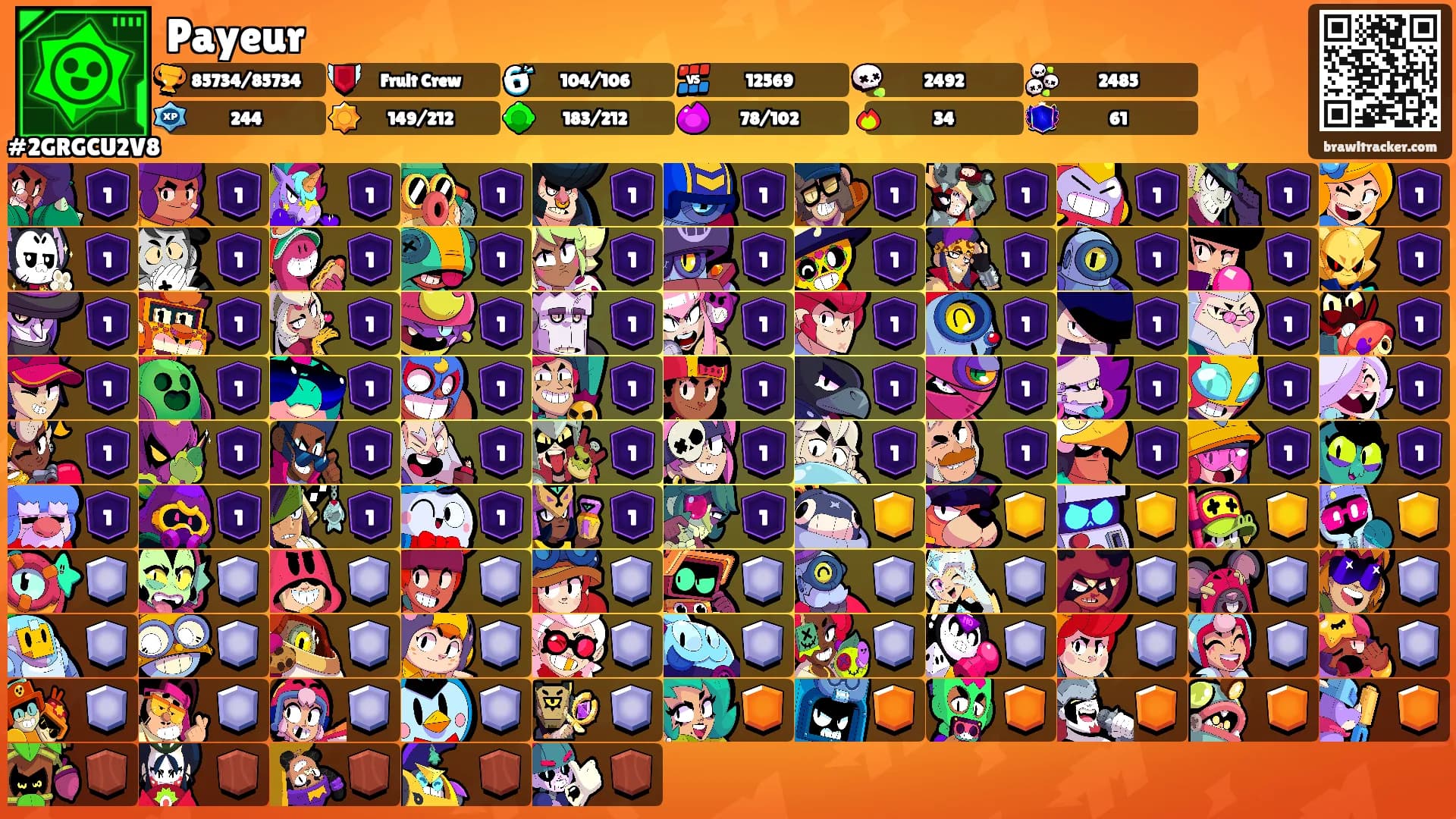 Payeur's Ranks