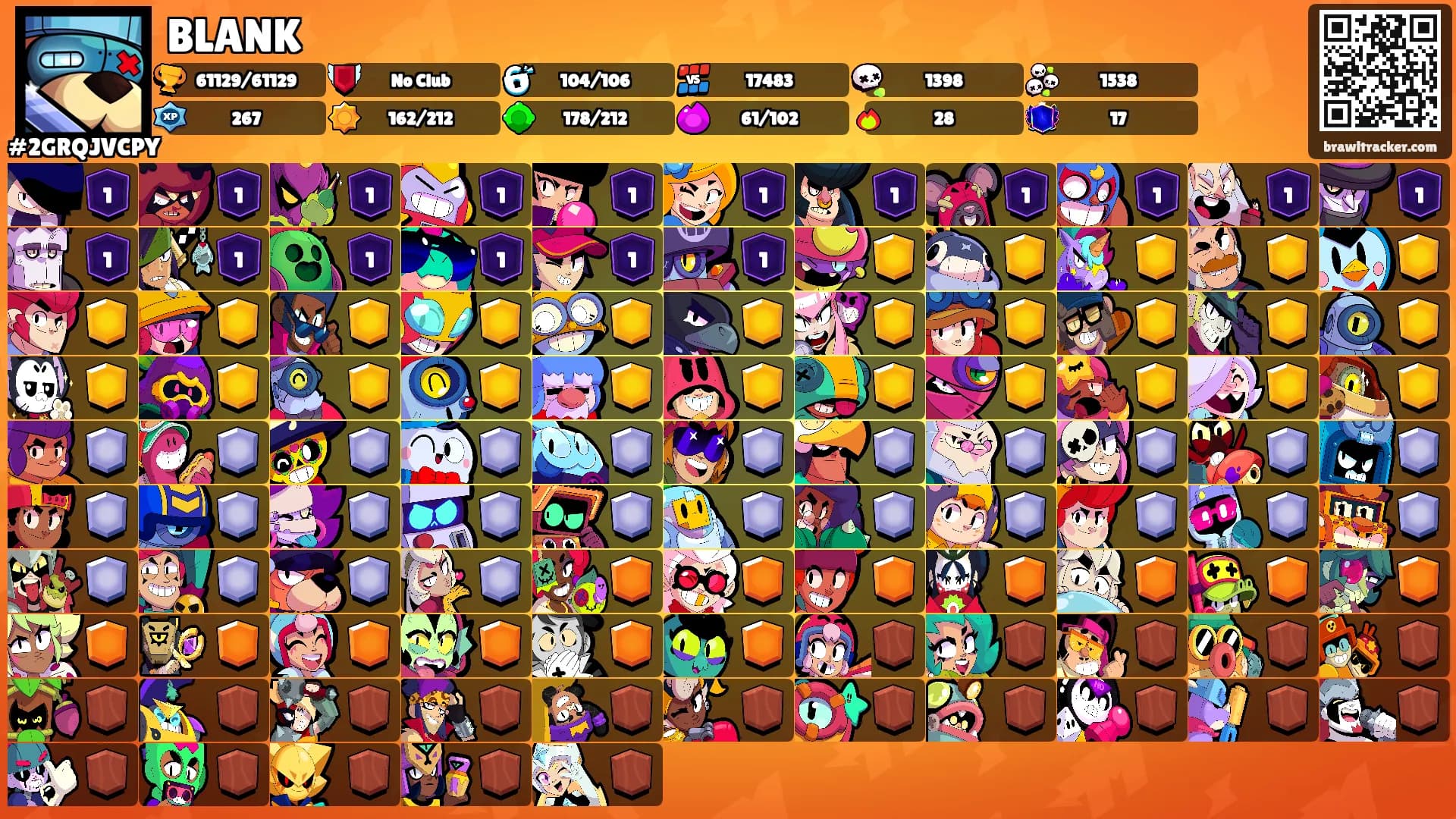 BLANK's Ranks