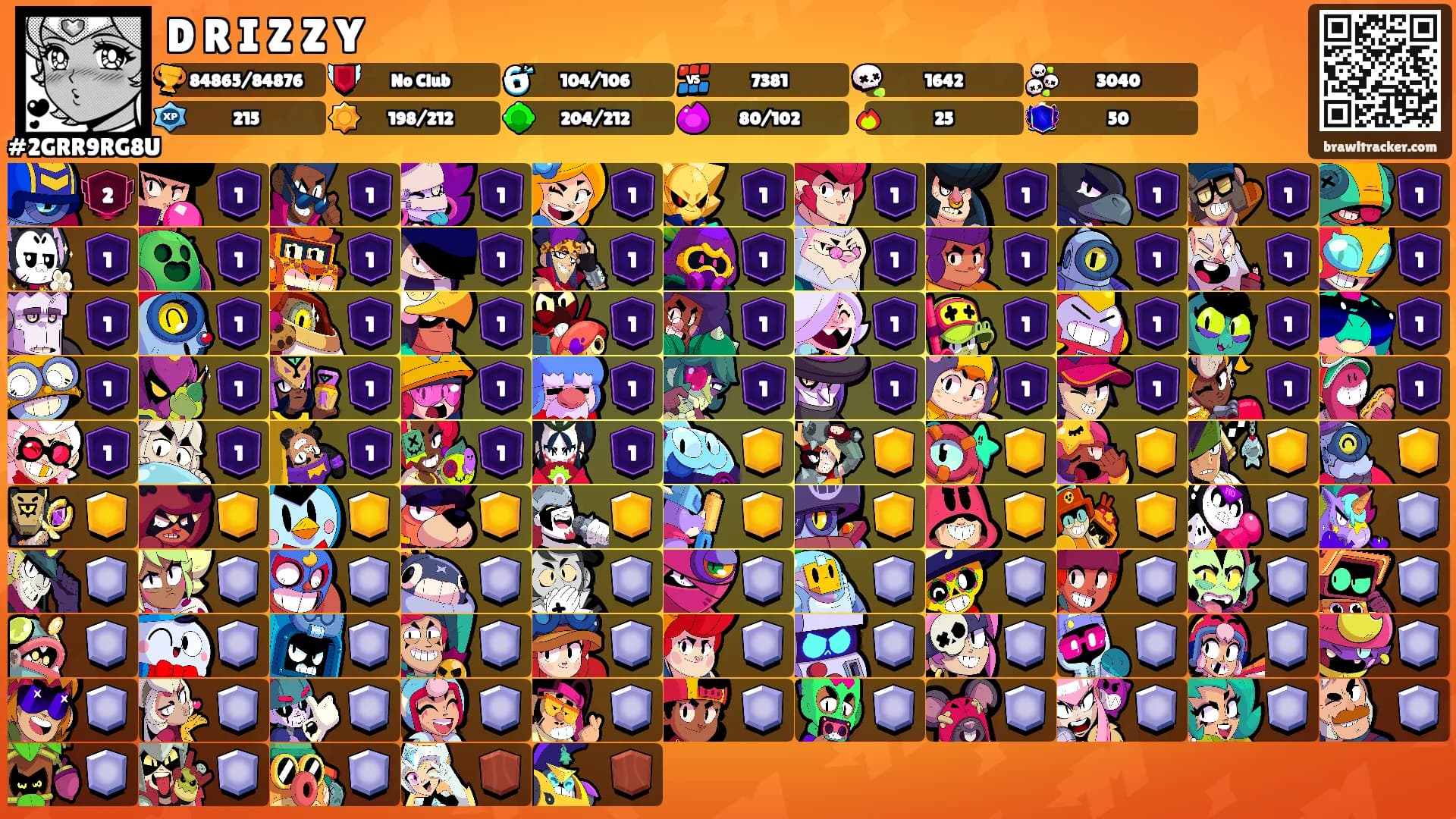 D R I Z Z Y's Ranks