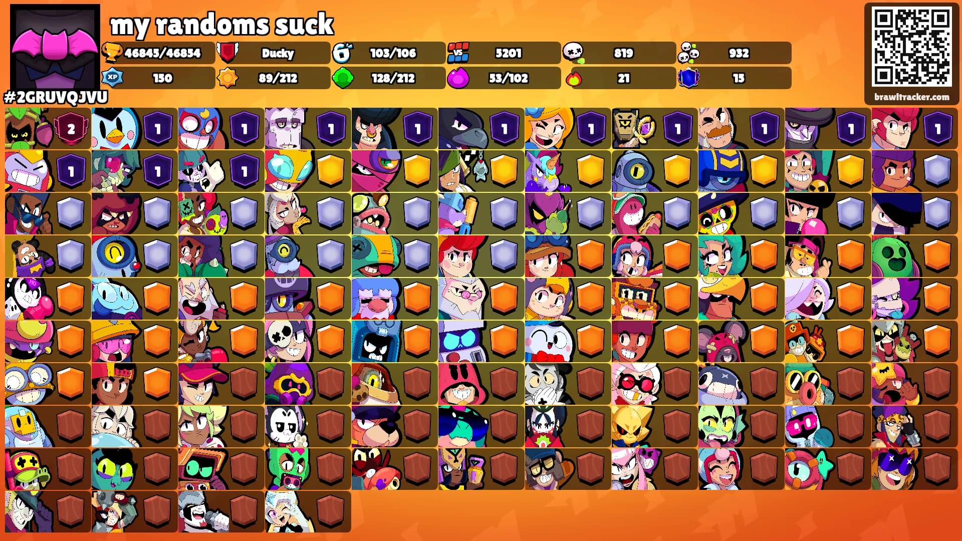 my randoms suck's Ranks