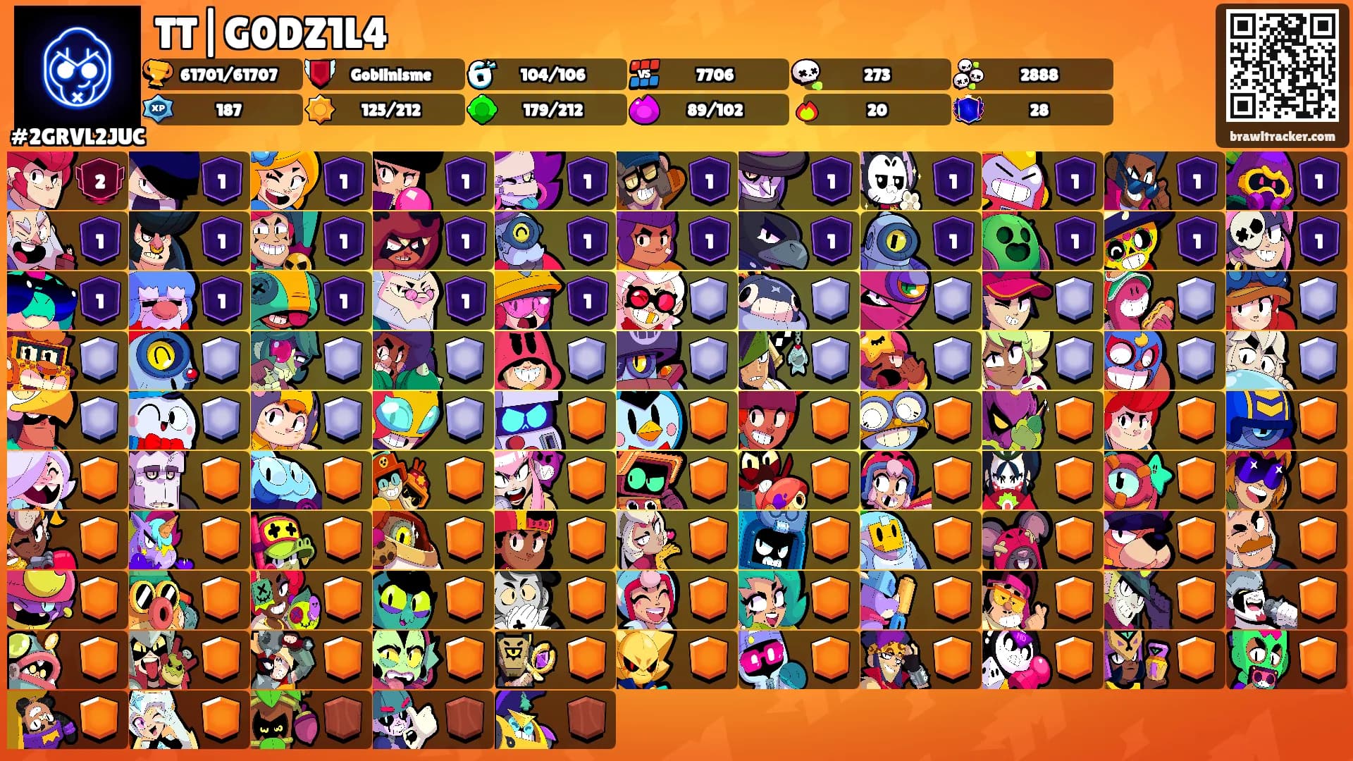 TT|G0DZ1L4's Ranks