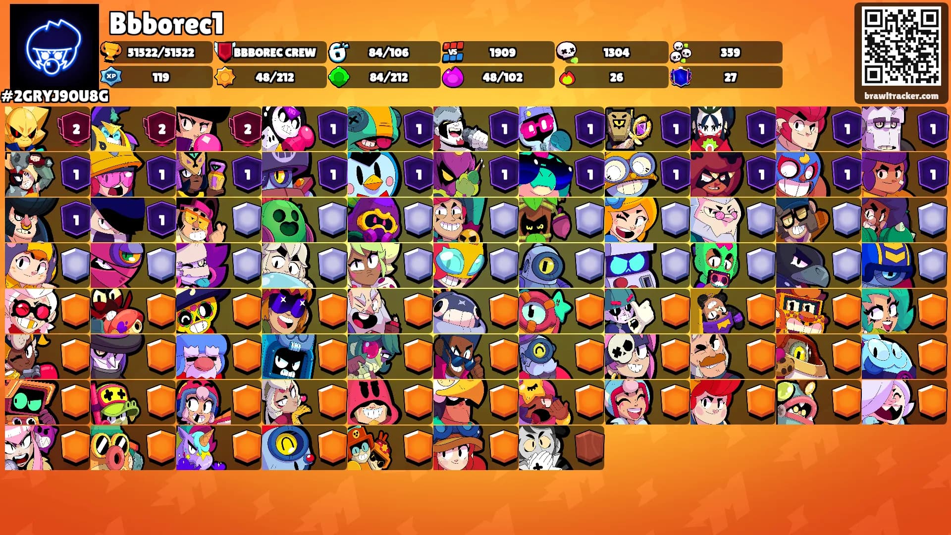 Bbborec1's Ranks