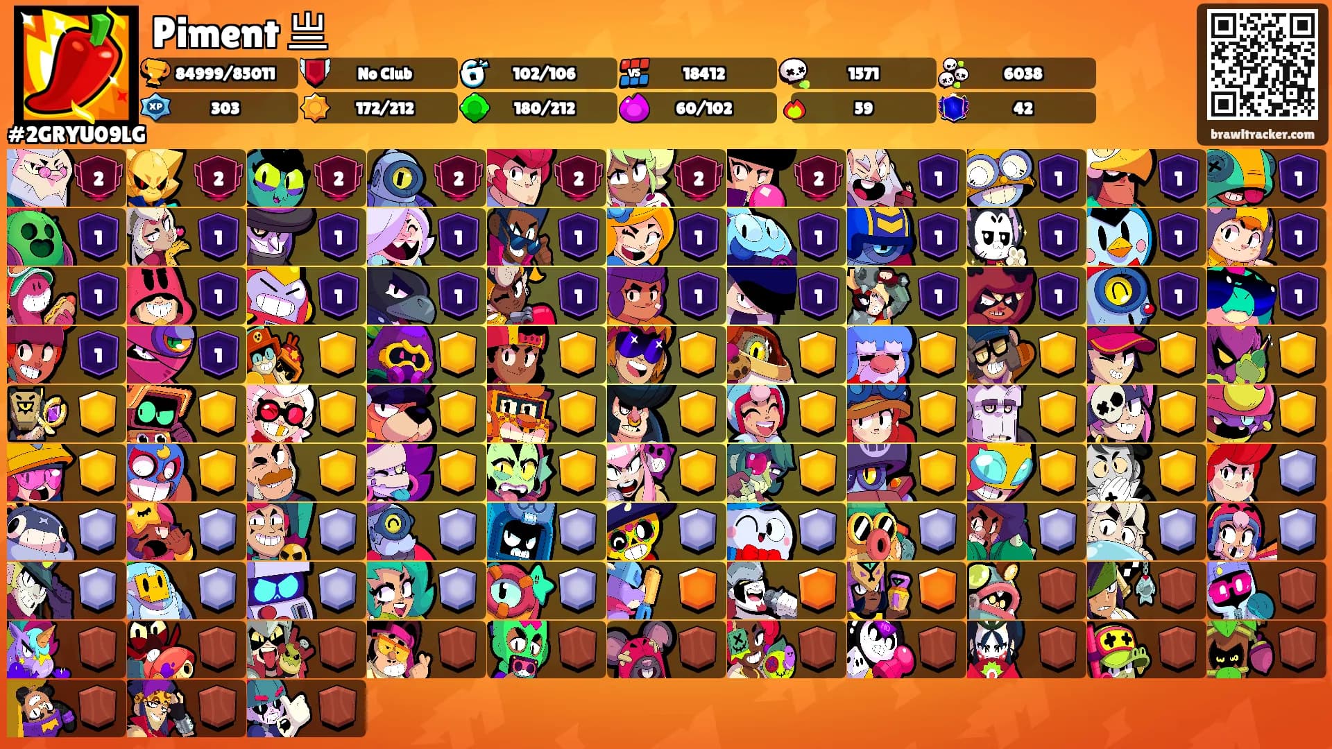 Piment 亗's Ranks