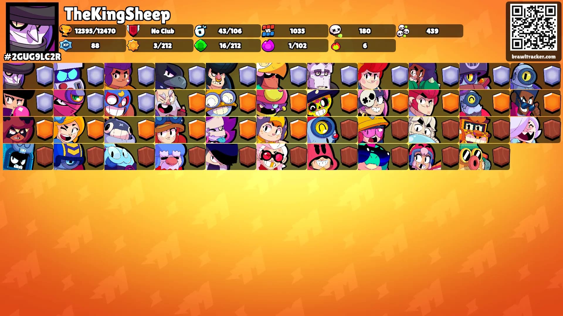 TheKingSheep's Ranks