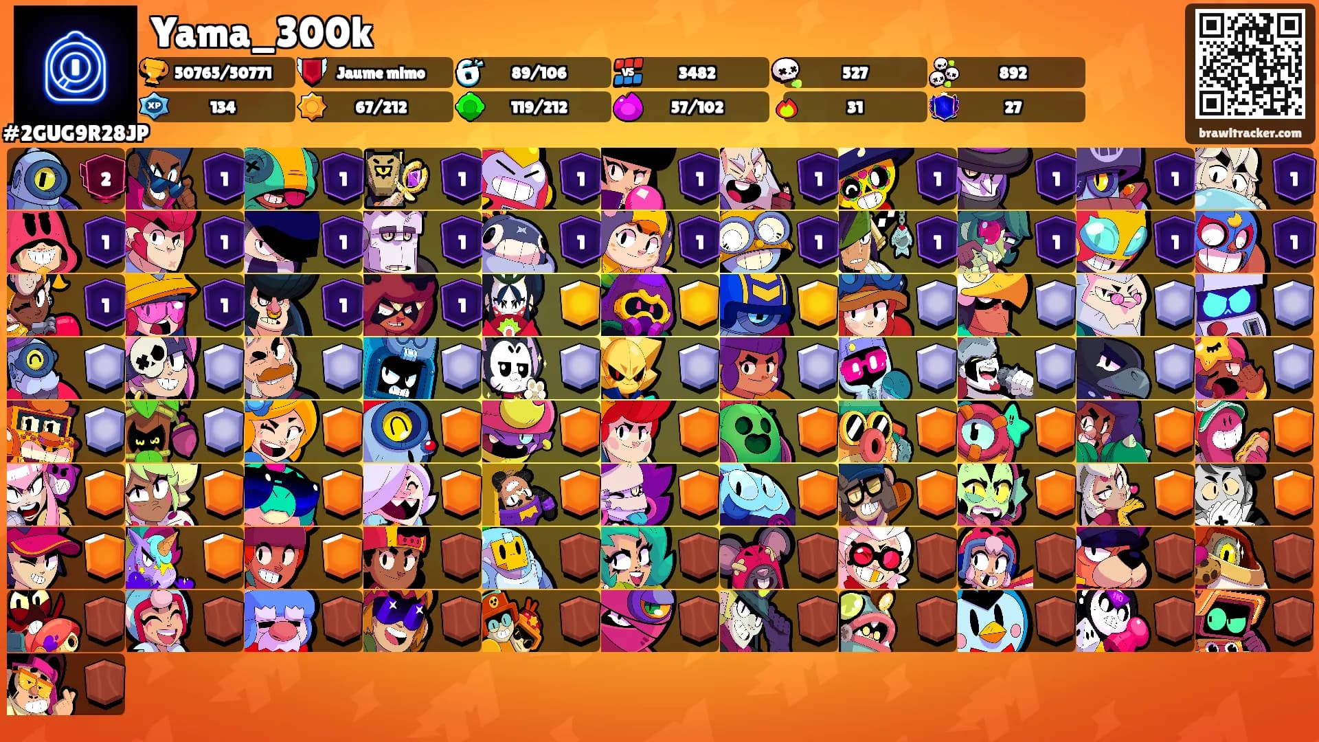 Yama_300k's Ranks