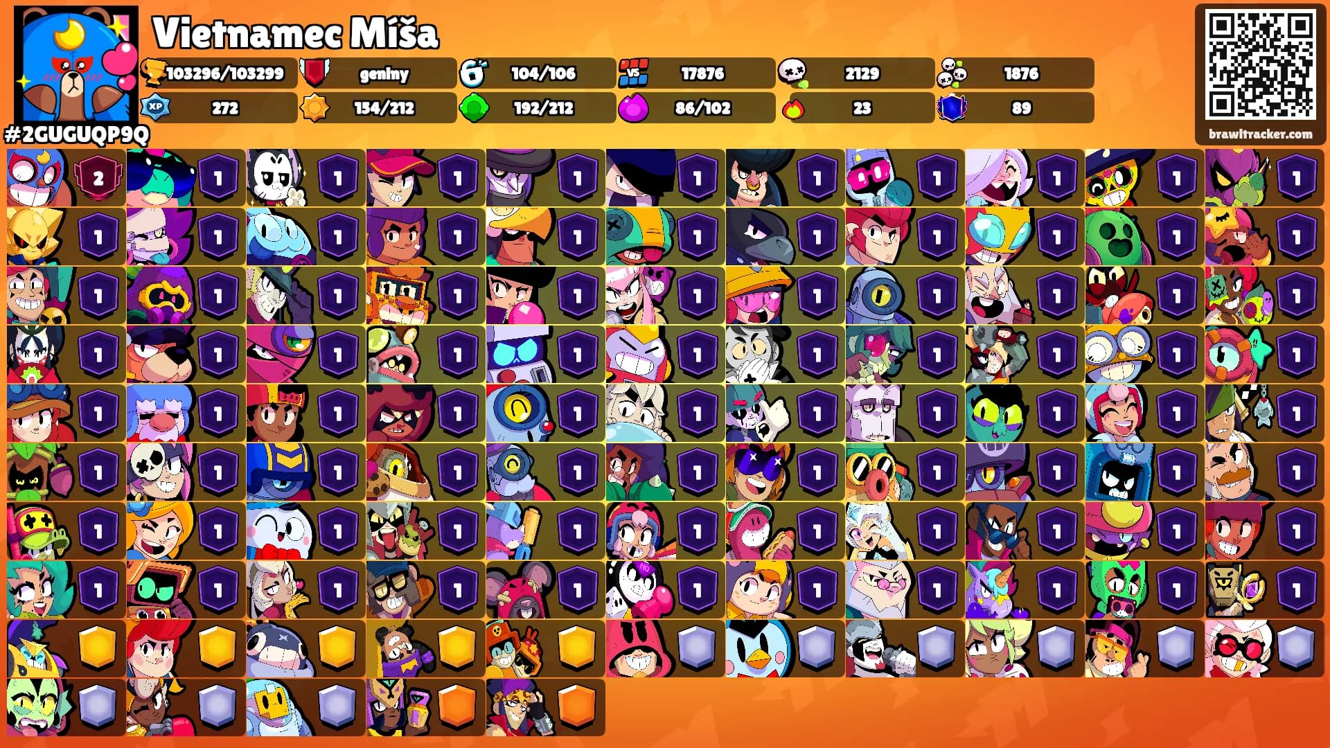 Vietnamec Míša's Ranks