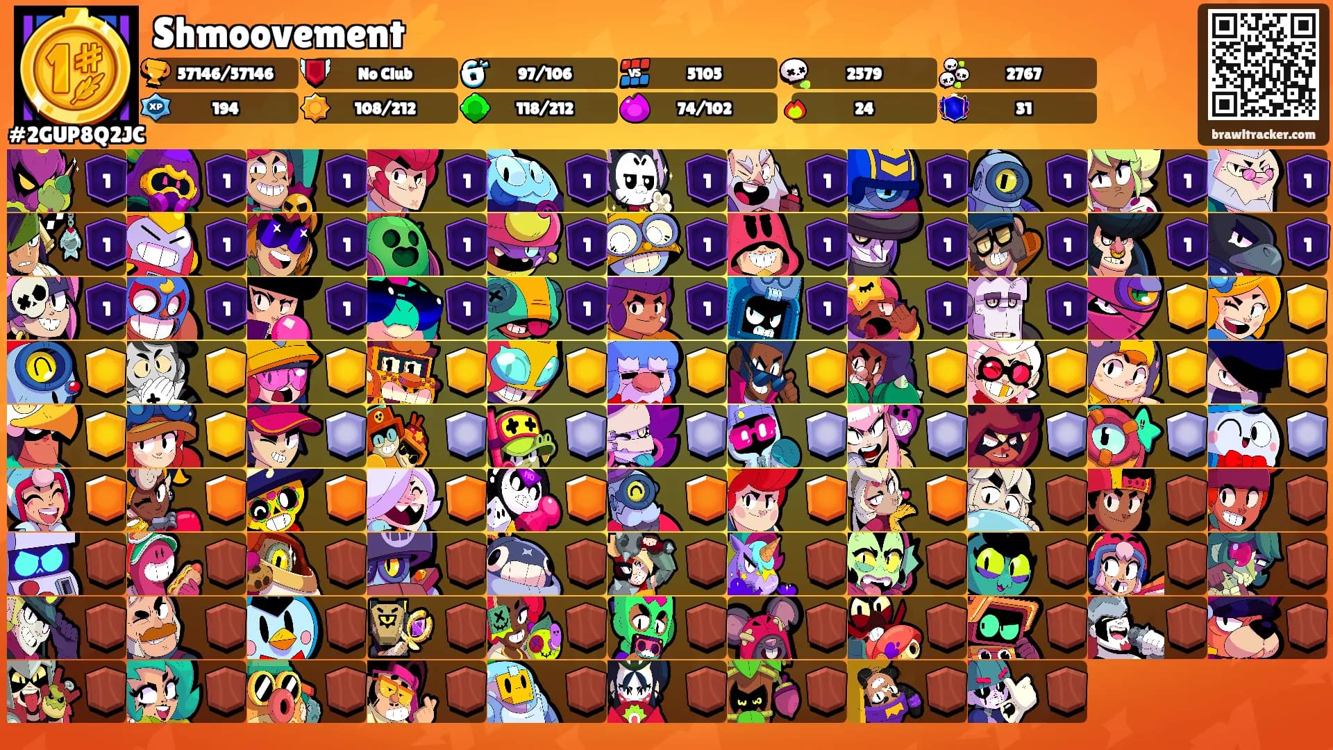 Shmoovement⚡️'s Ranks