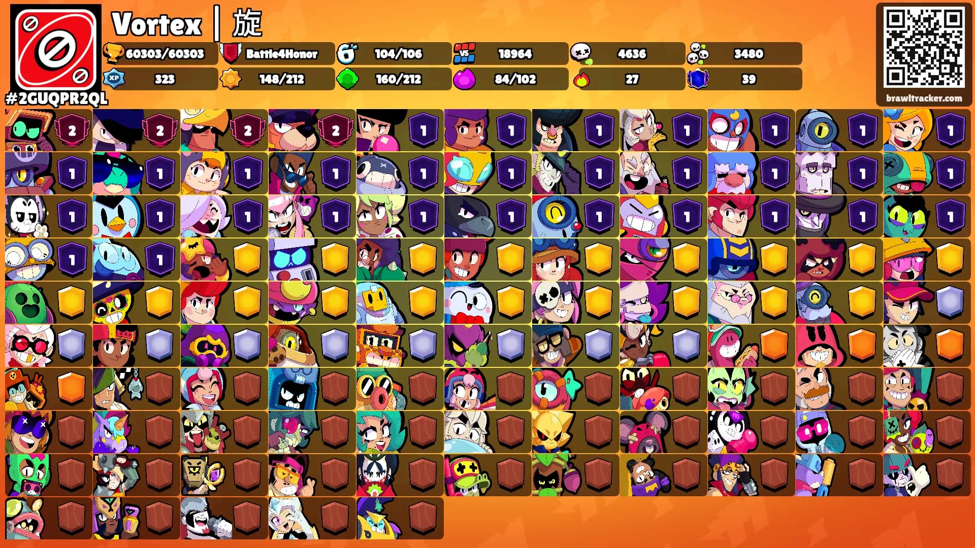 Vortex | 旋's Ranks