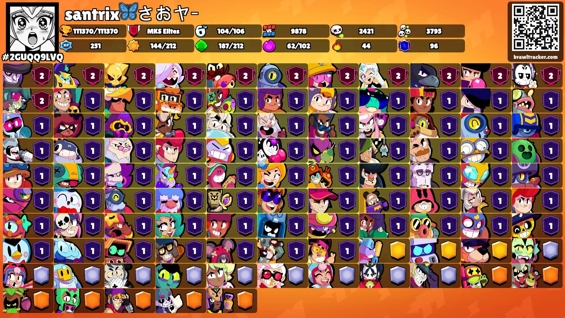 santrix🦋さおヤｰ's Ranks