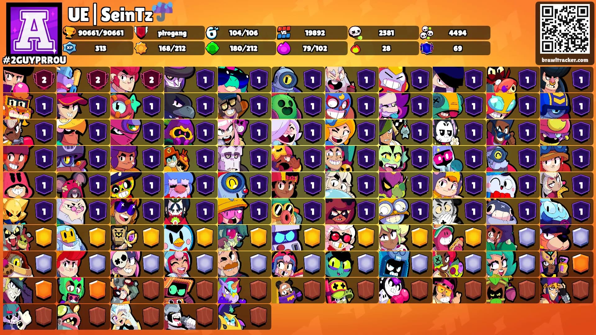 UE|SeinTz☔'s Ranks