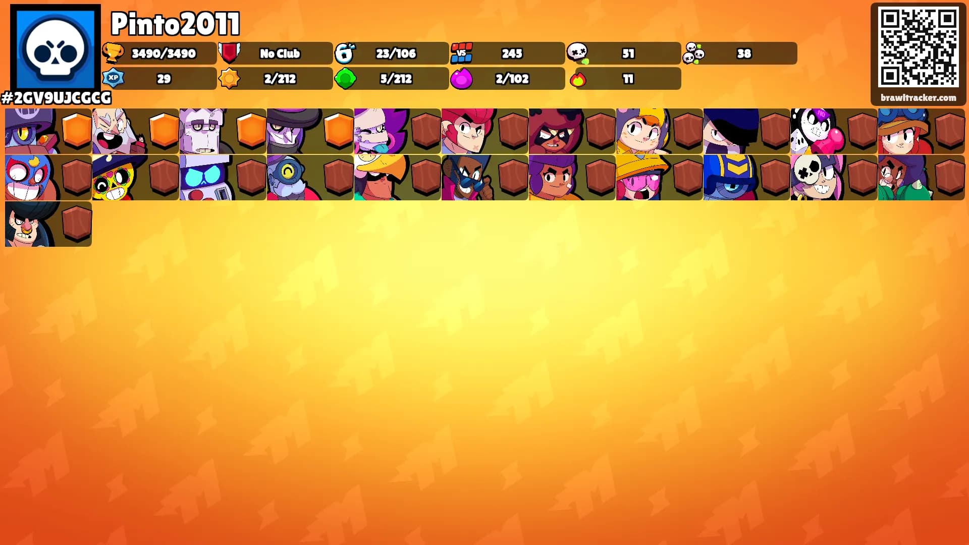 Pinto2011's Ranks