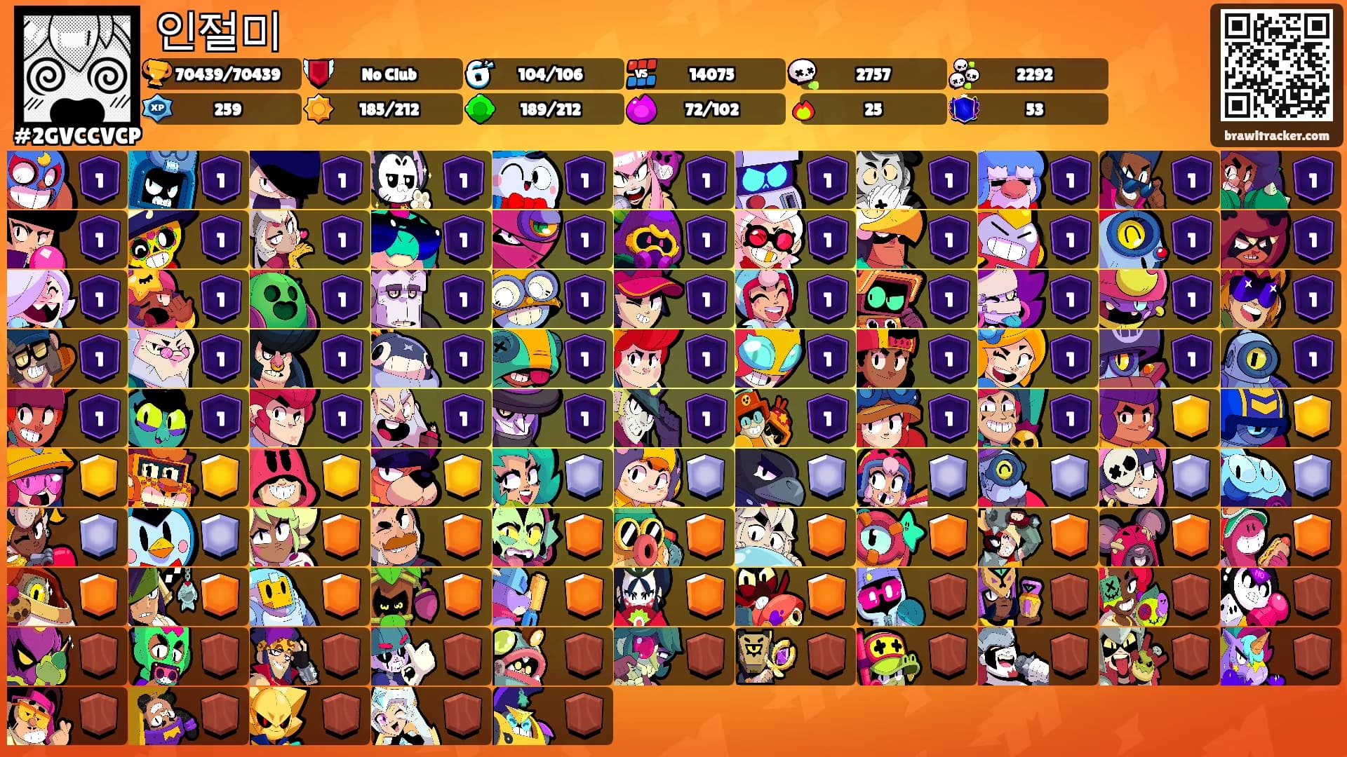 인절미's Ranks
