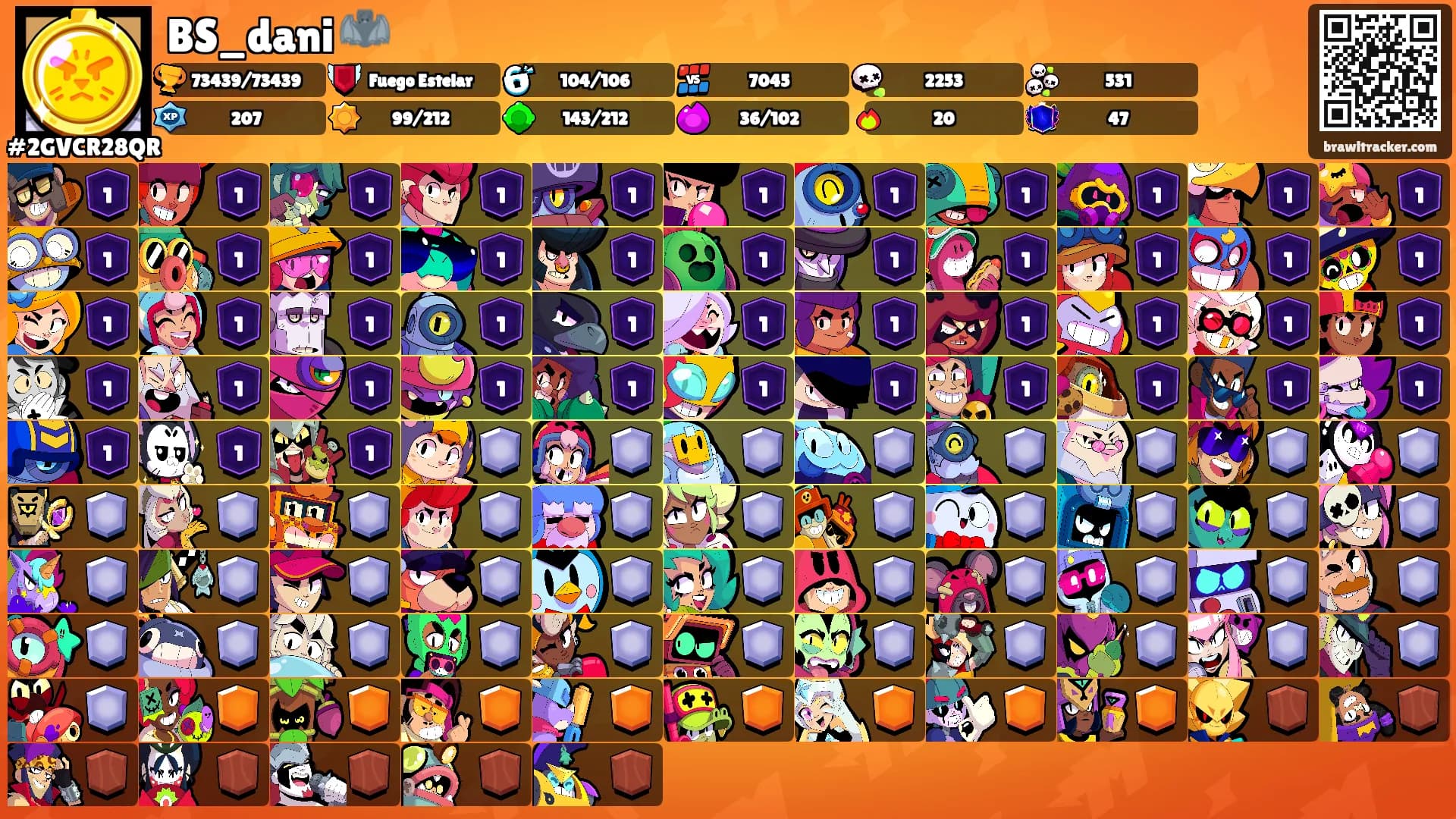BS_dani 🦇's Ranks
