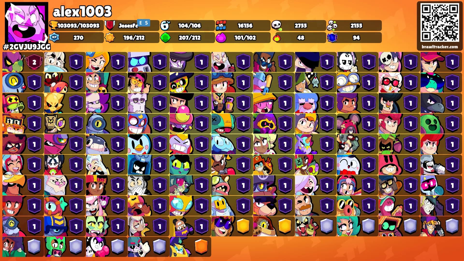 alex1003's Ranks