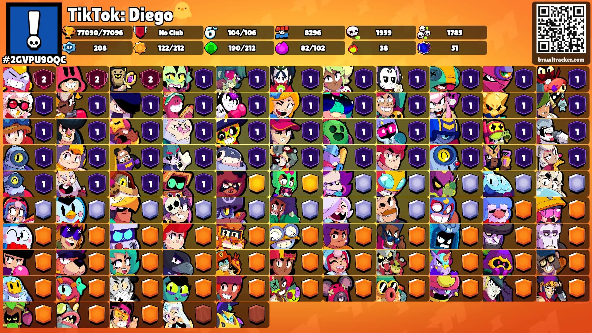 TikTok: Diego🐥's Ranks
