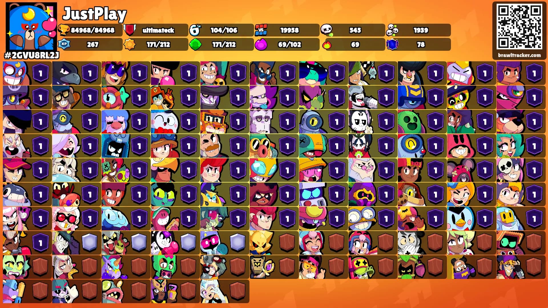 JustPlay's Ranks