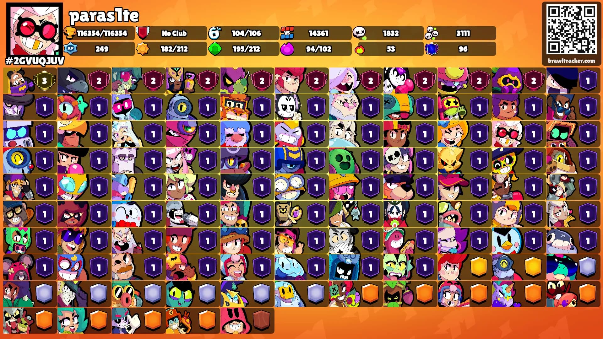 paras1te's Ranks