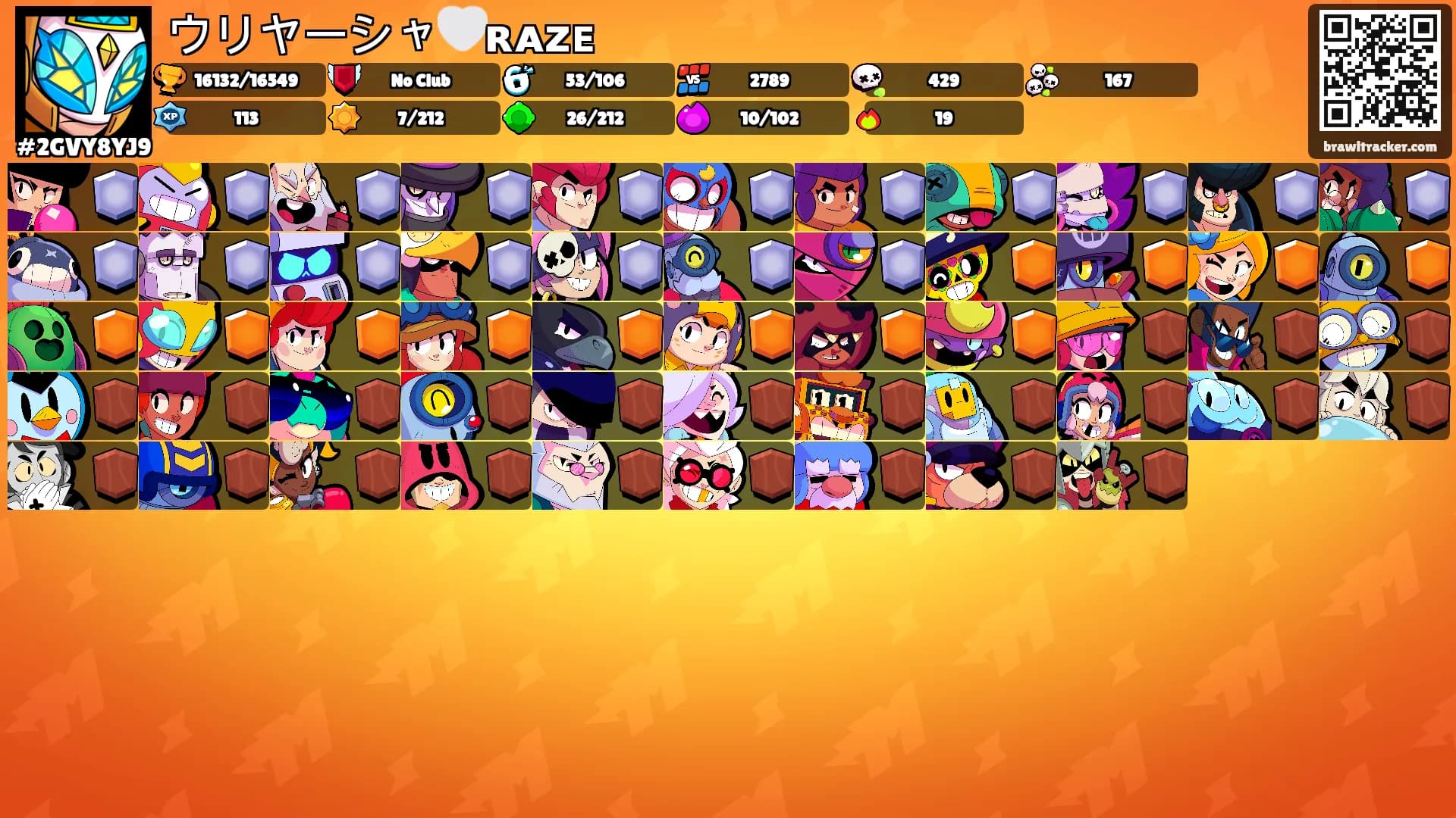 ウリヤーシャ🤍ʀᴀᴢᴇ's Ranks