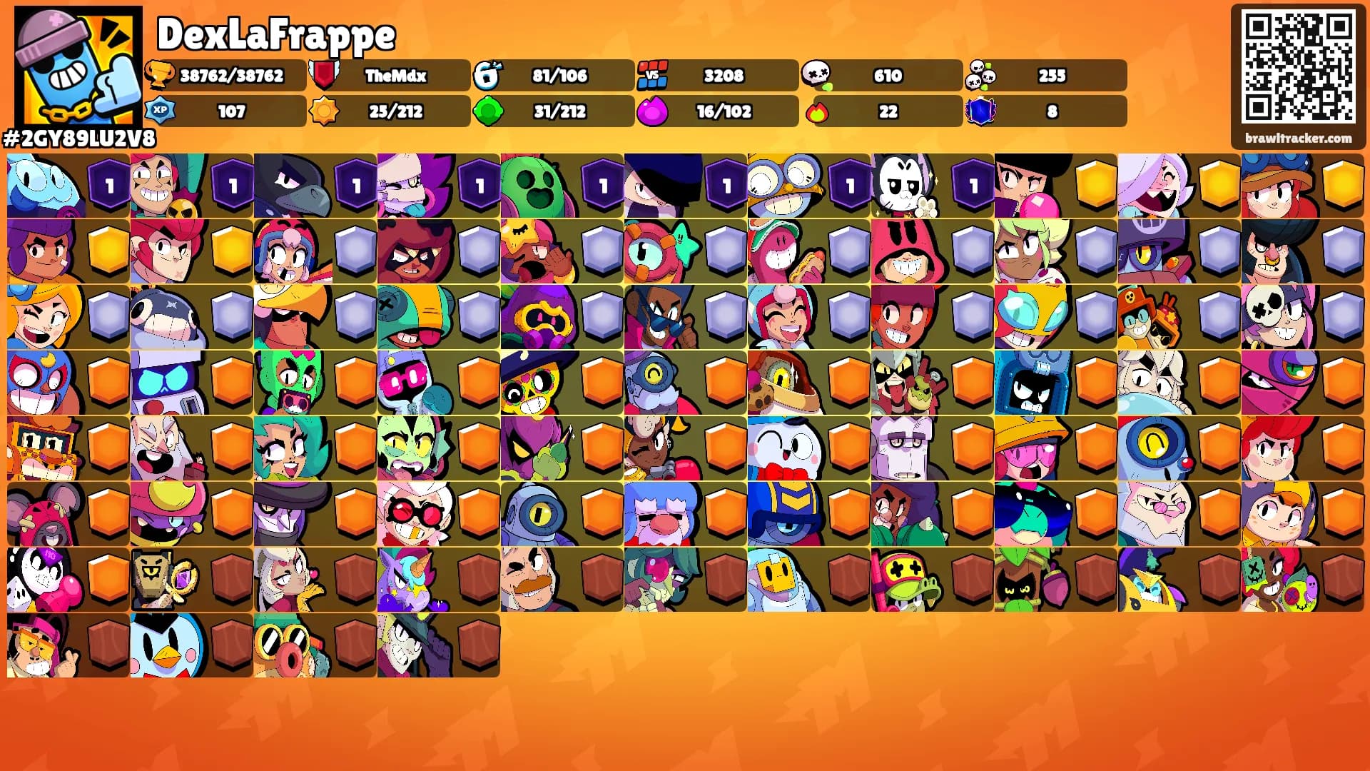 DexLaFrappe's Ranks