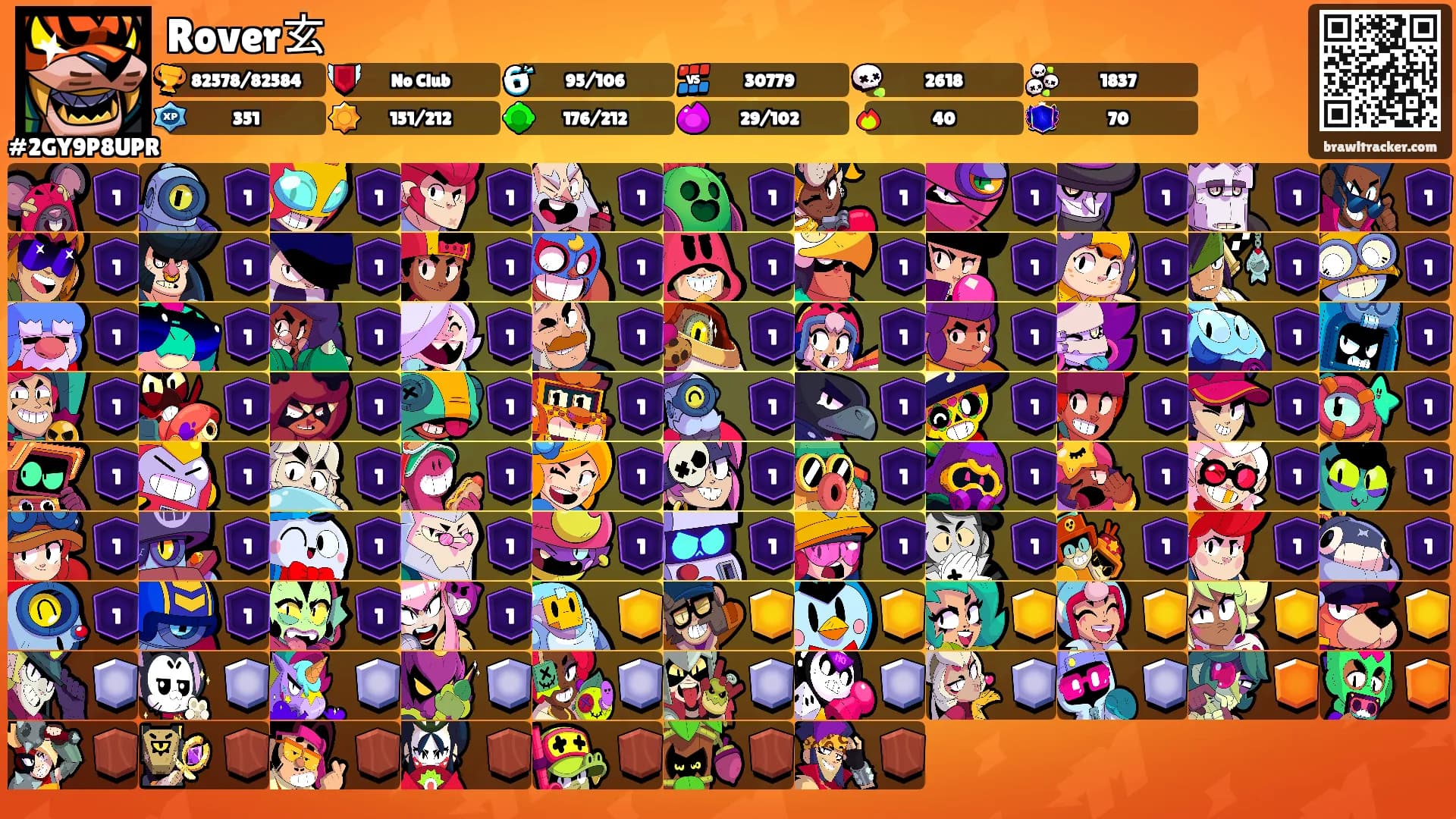 Rover玄's Ranks