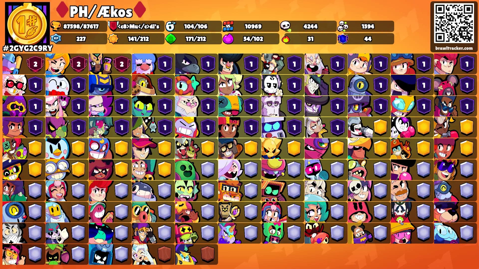 ♦️PH/Ækos♦️'s Ranks
