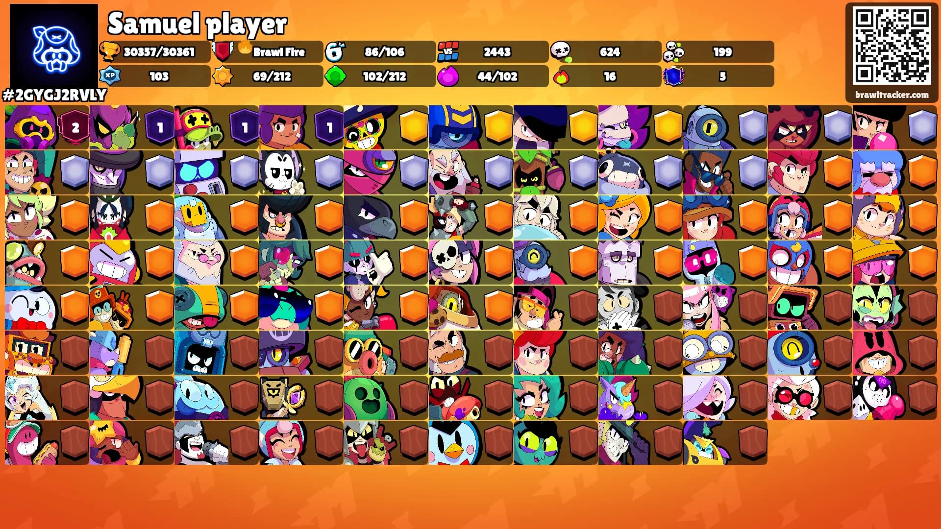 Samuel player's Ranks