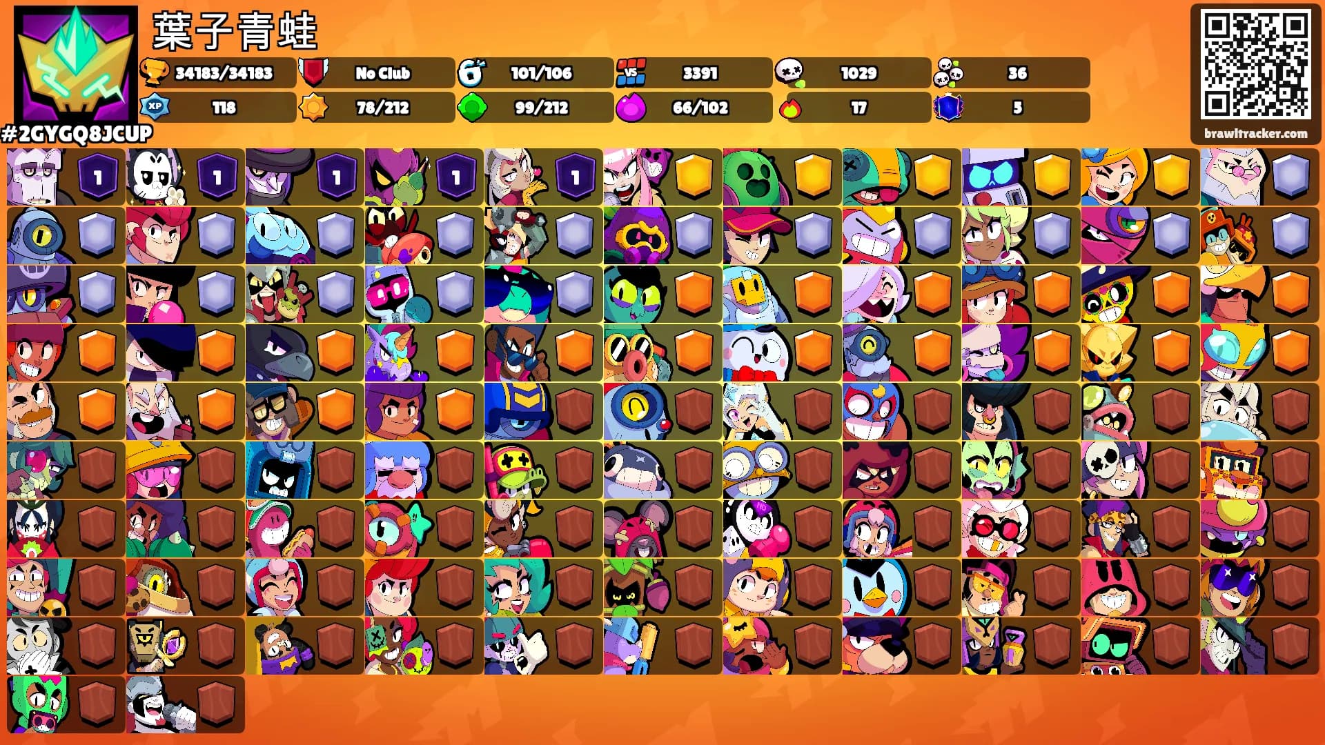 葉子青蛙's Ranks