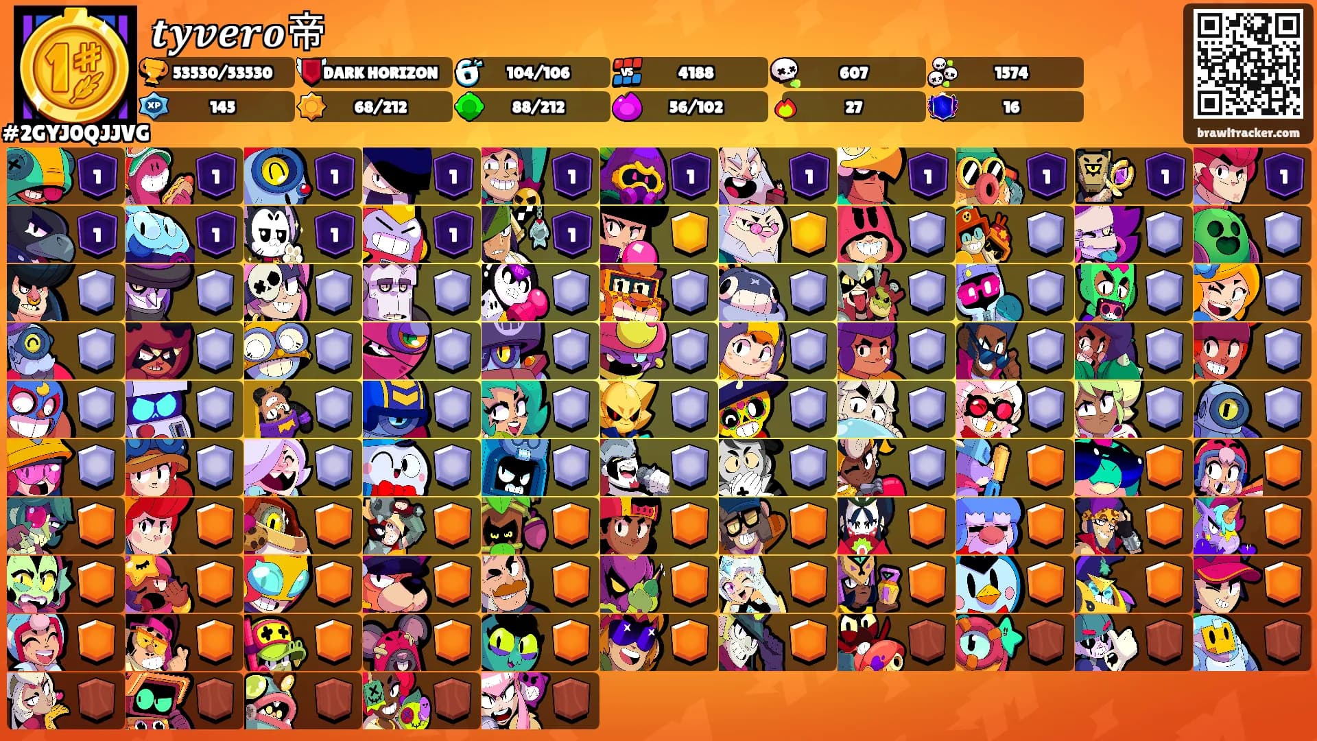 𝒕𝒚𝒗𝒆𝒓𝒐帝's Ranks