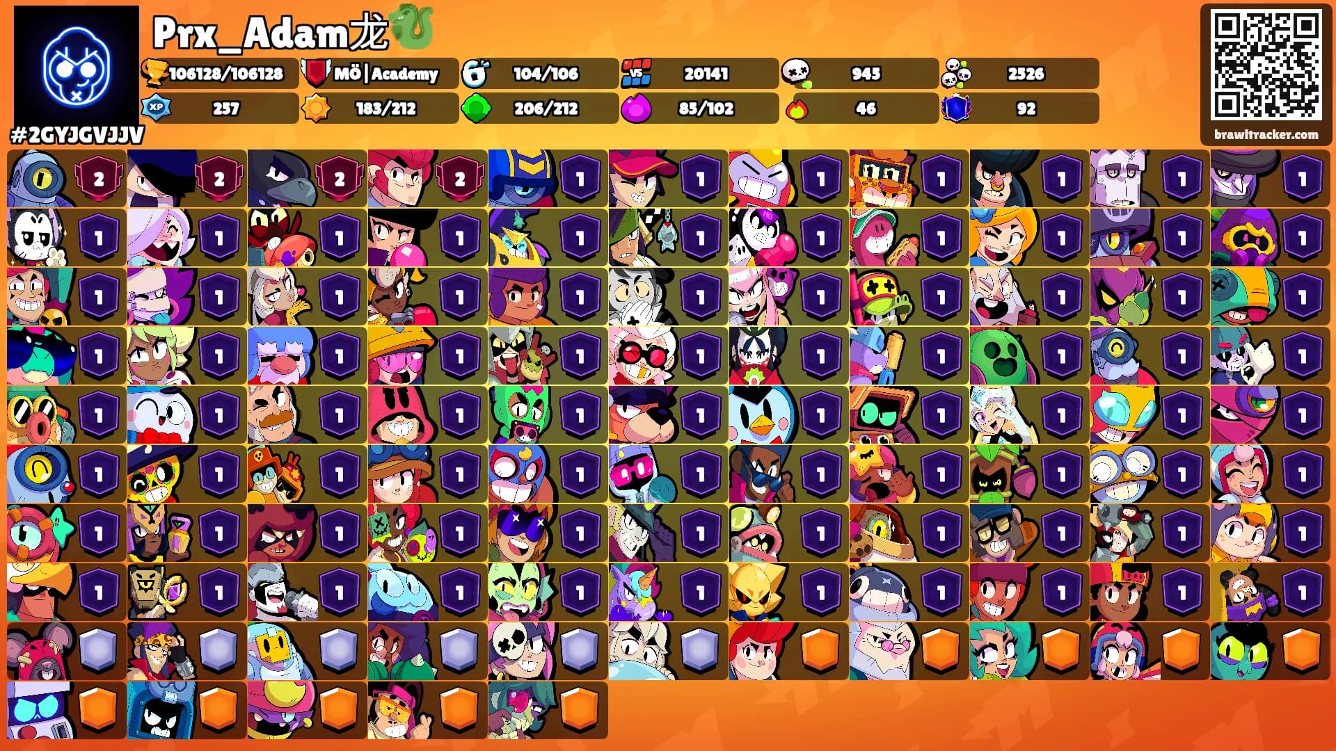 Prx_Adam龙🐉's Ranks