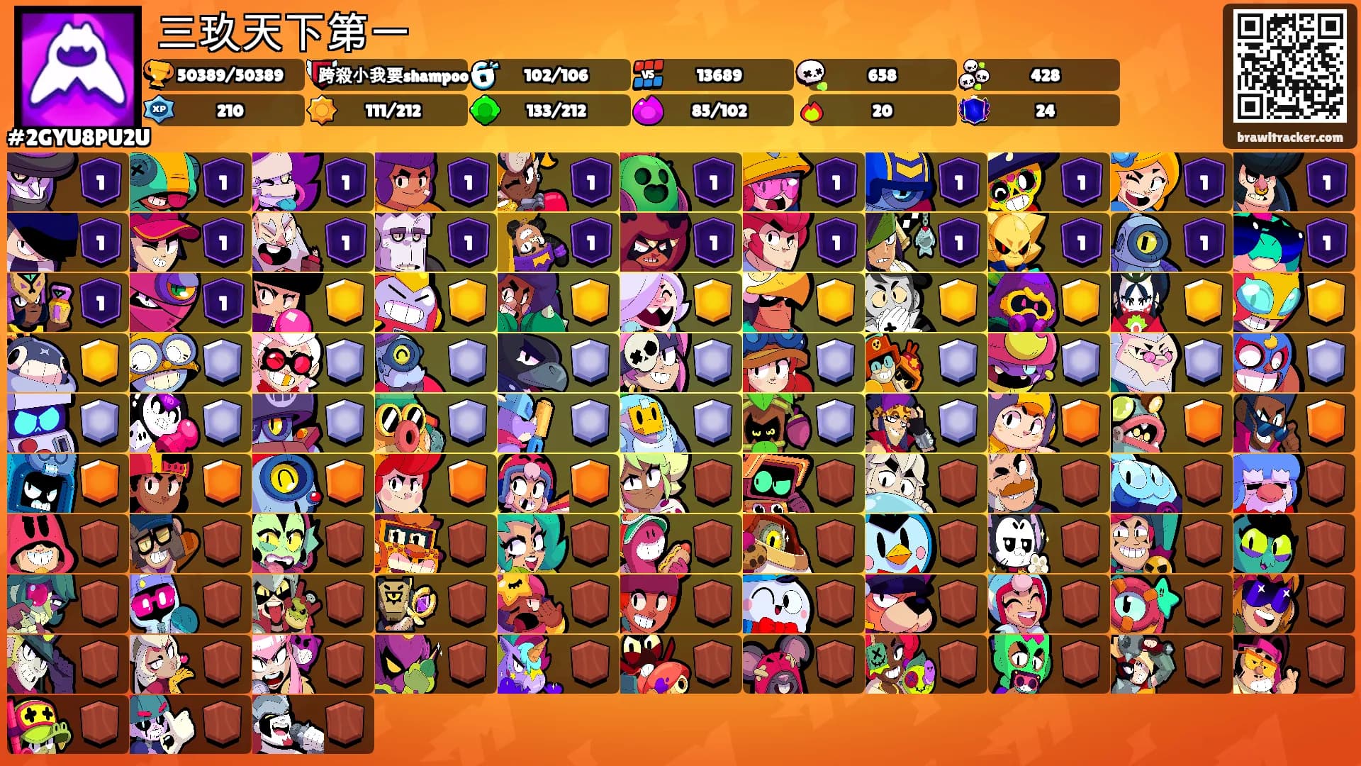 三玖天下第一's Ranks