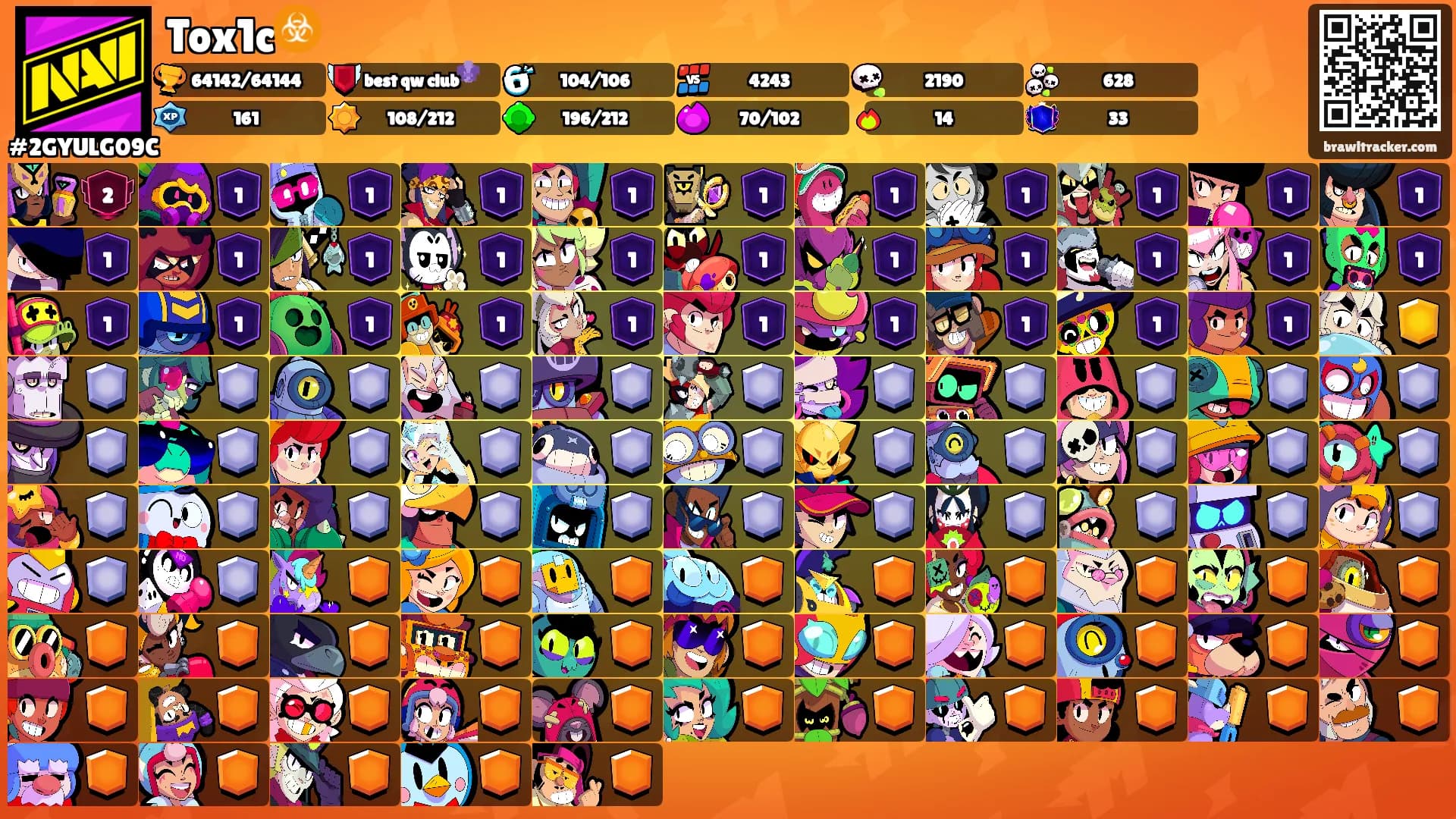 Tox1c☣️'s Ranks
