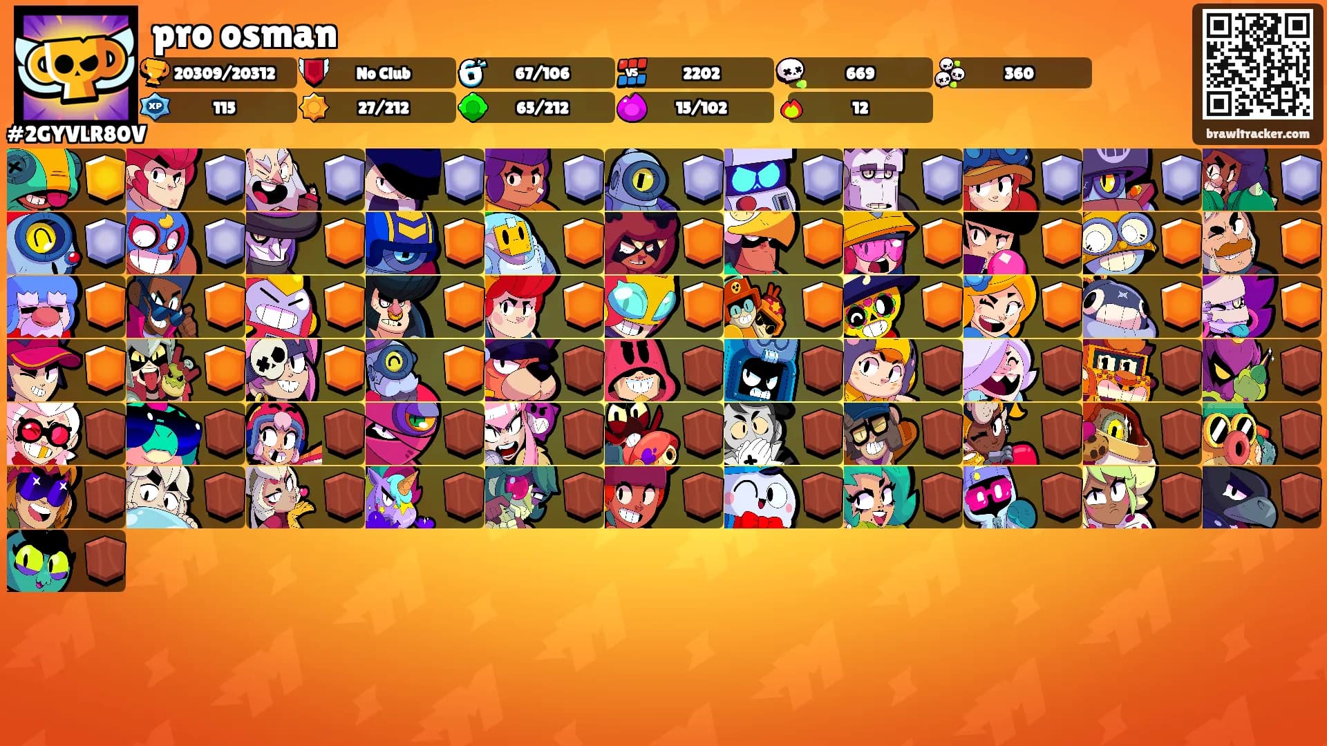 pro osman's Ranks