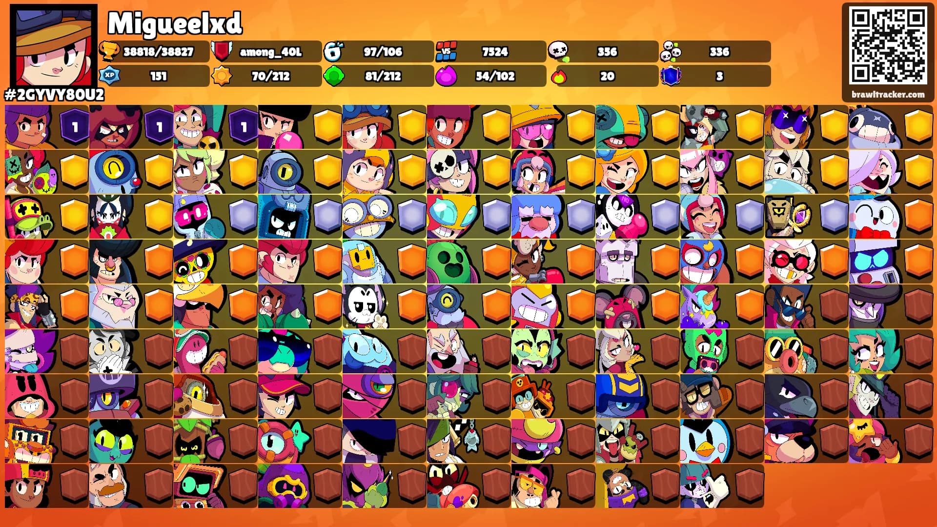Migueelxd's Ranks