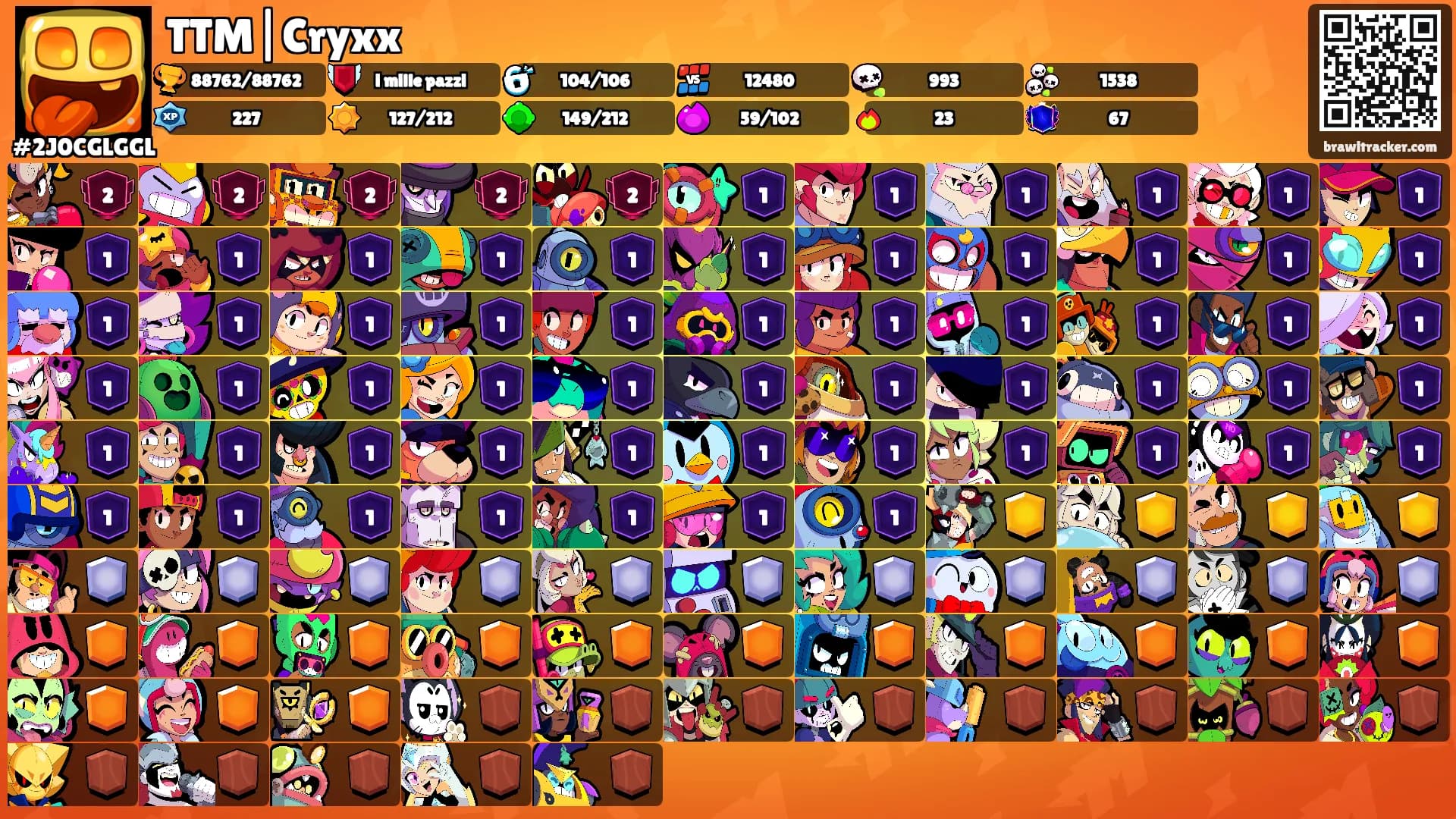 TTM|Cryxx's Ranks