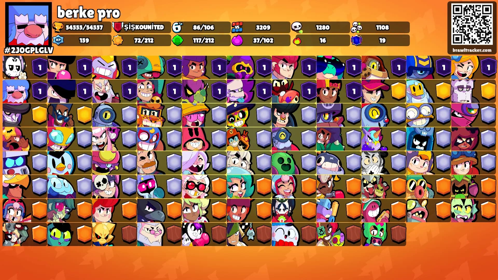 berke pro's Ranks