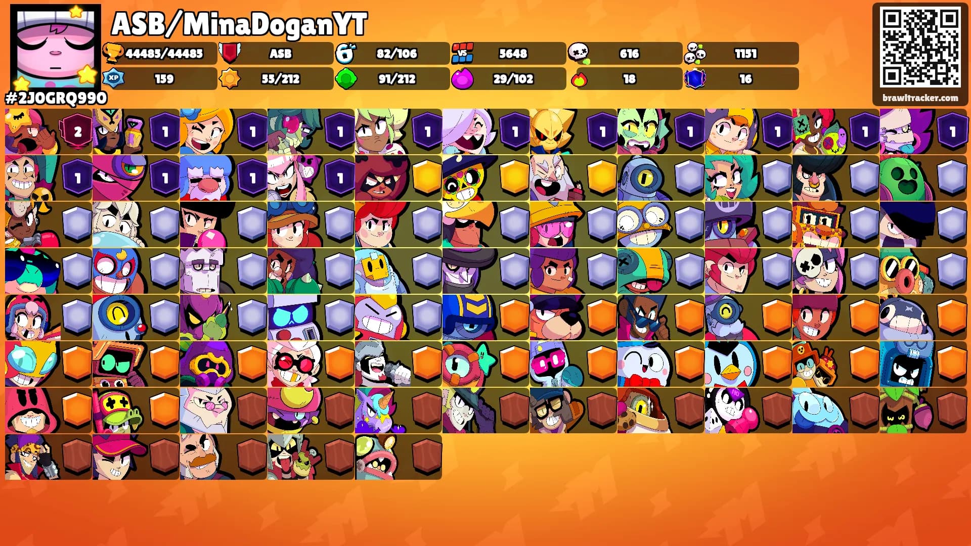 ASB/MinaDoganYT's Ranks