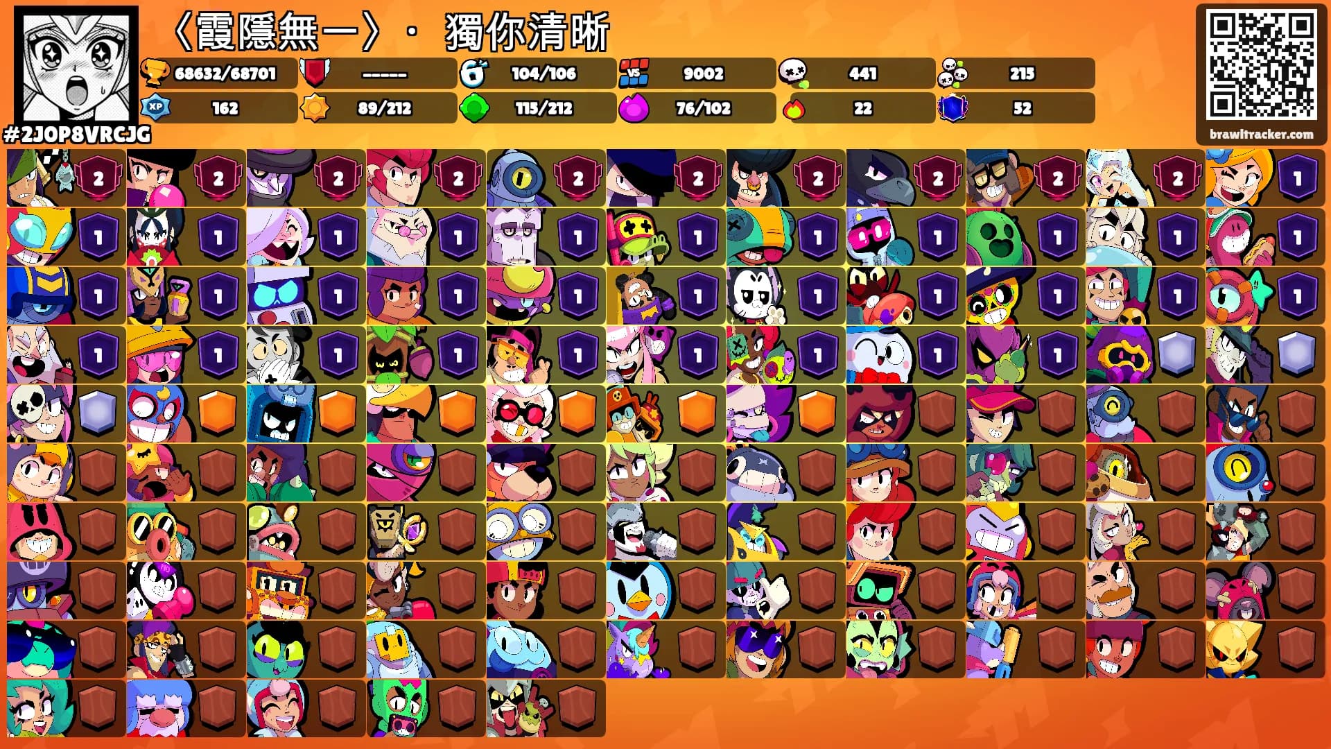 〈霞隱無一〉・獨你清晰's Ranks