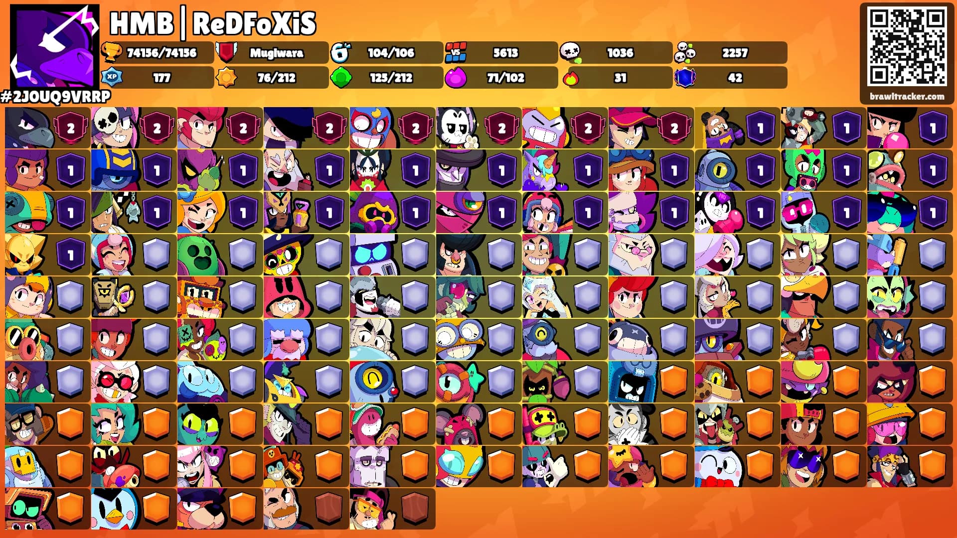 HMB|ReDFoXiS's Ranks