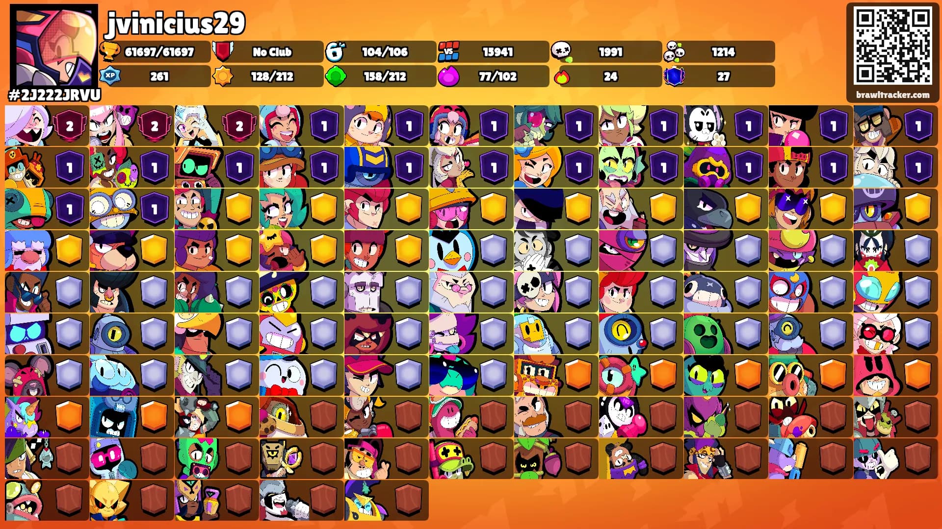 jvinicius29's Ranks