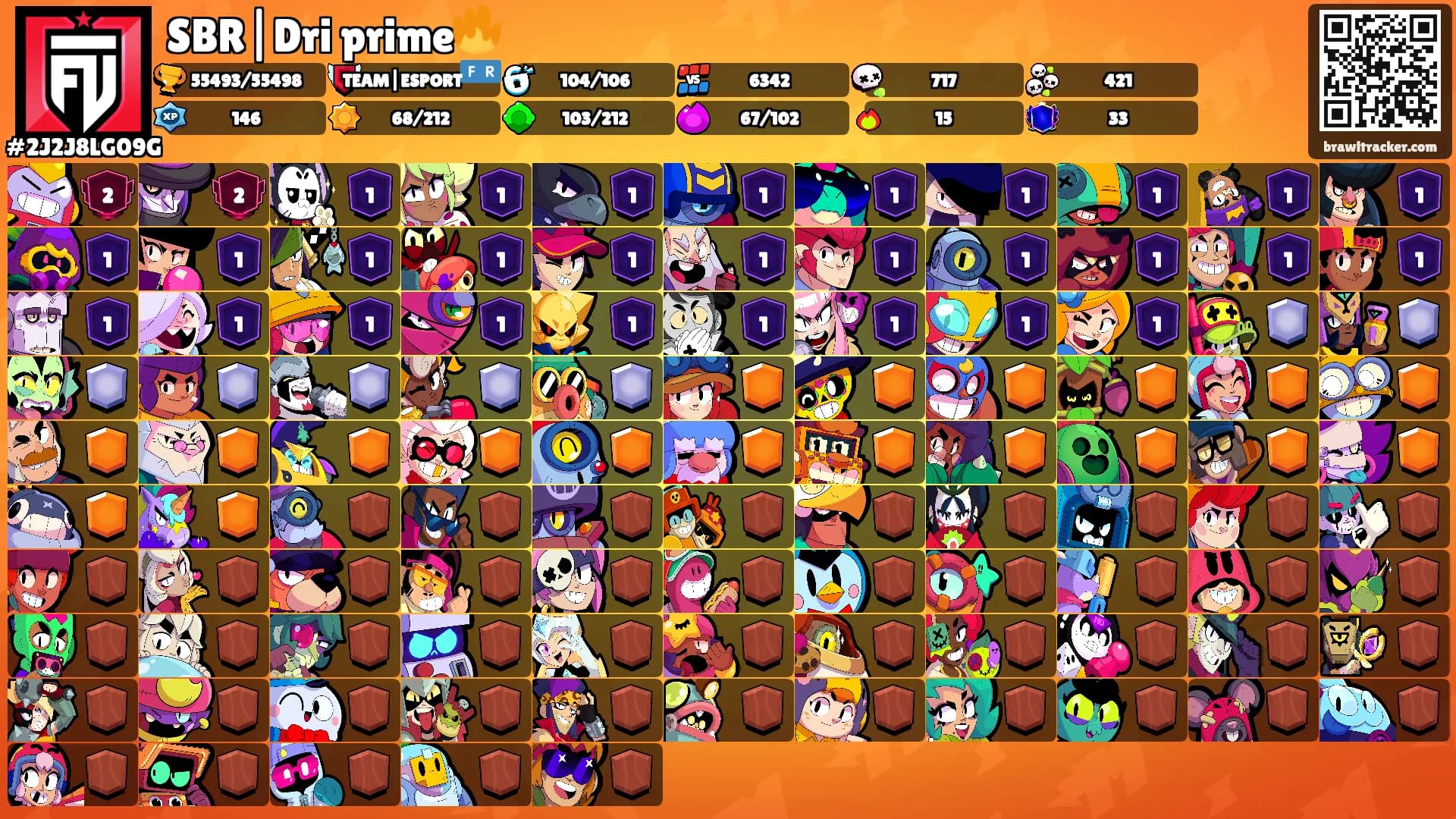 SBR|Dri prime🔥's Ranks