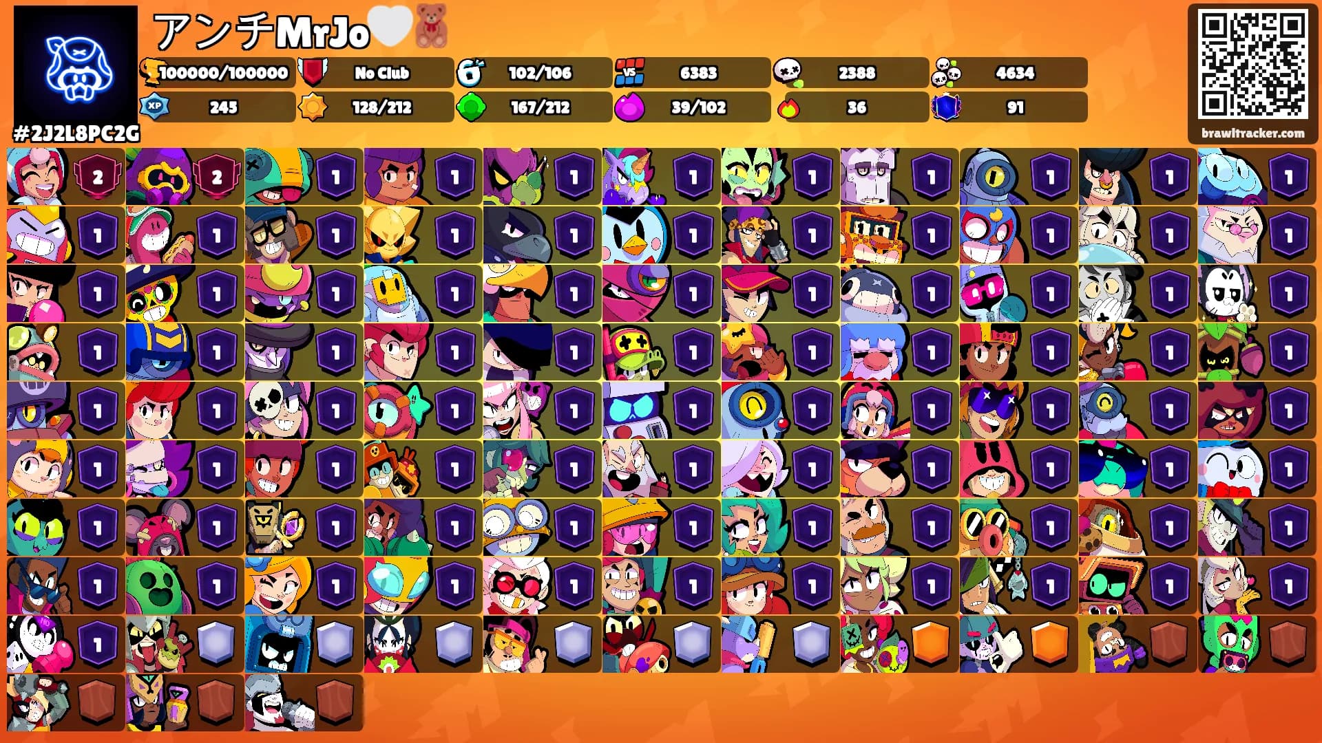 アンチMrJo🤍🧸's Ranks