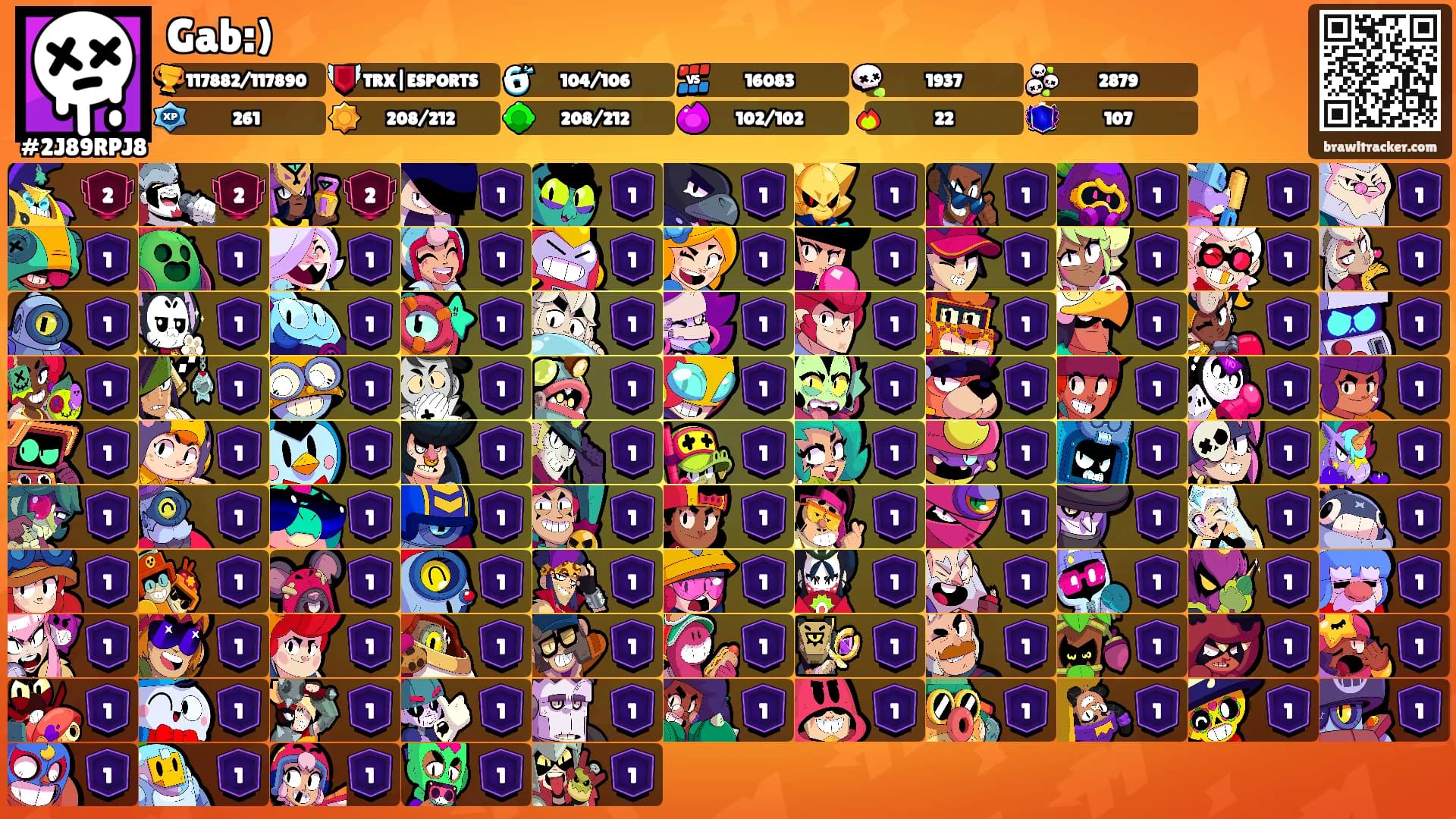 Gab:)'s Ranks