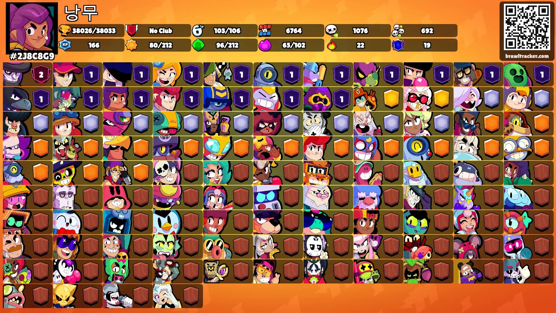 낭무's Ranks