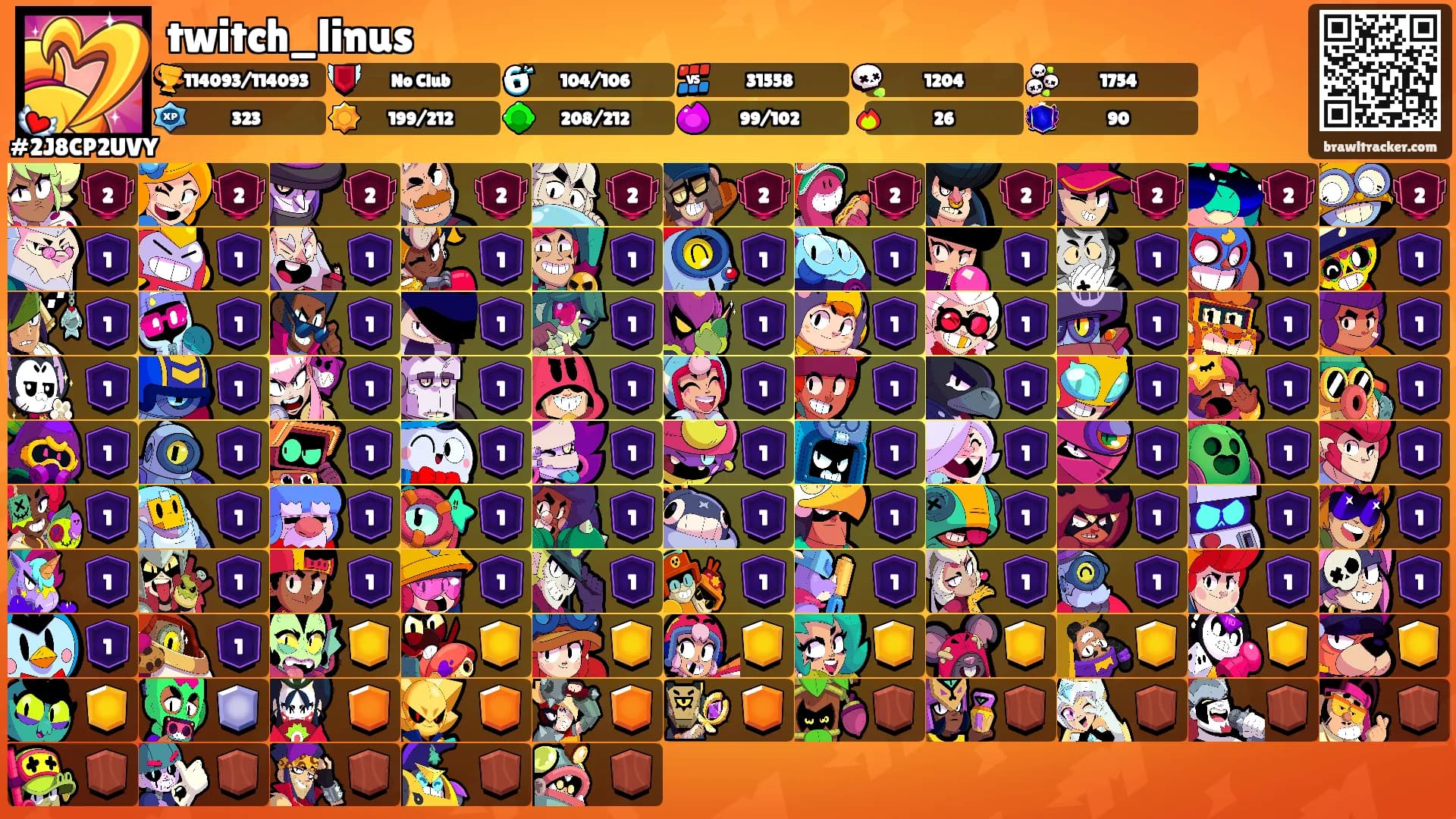 twitch_linus's Ranks