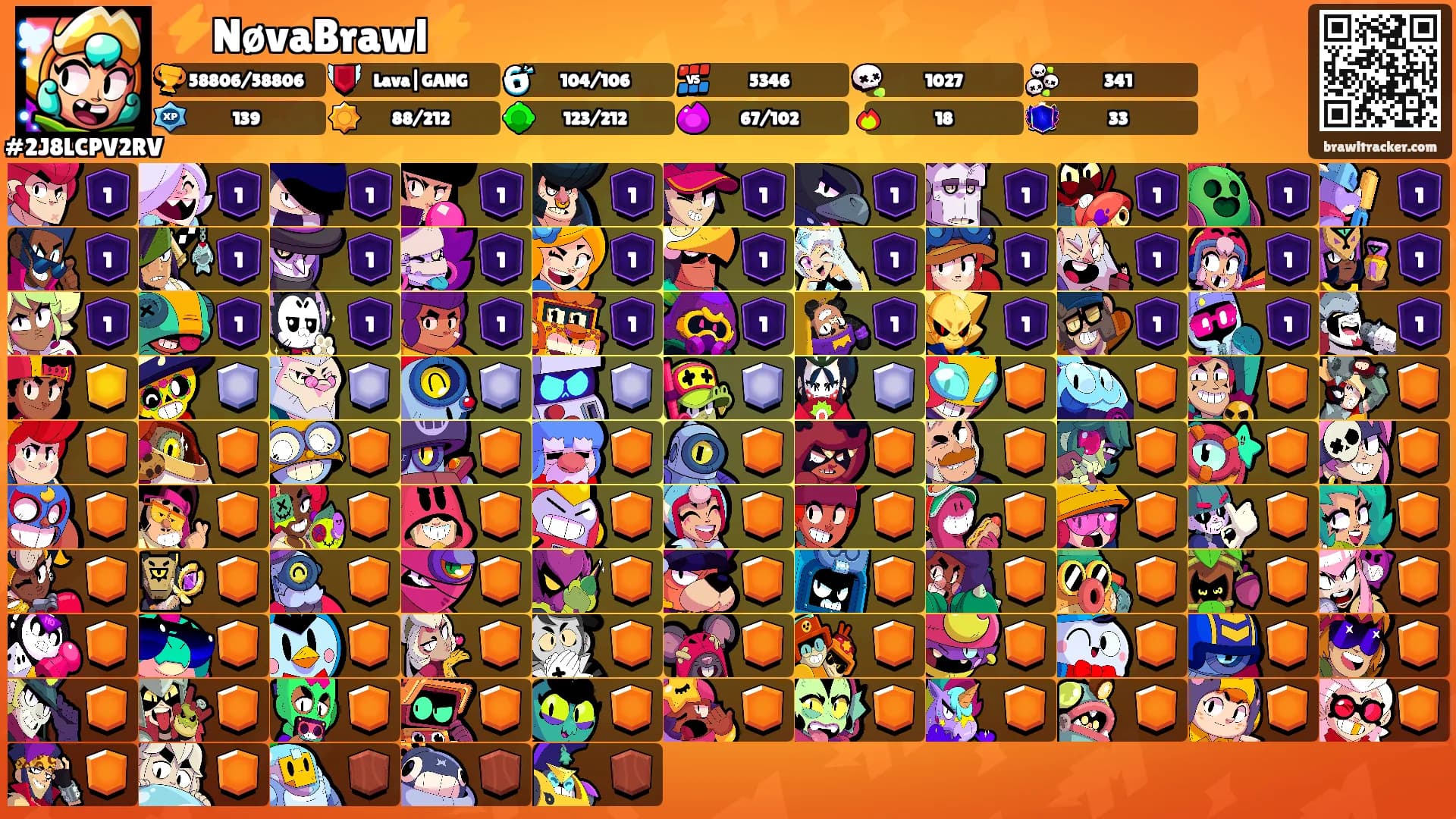 ⚡NøvaBrawl⚡'s Ranks
