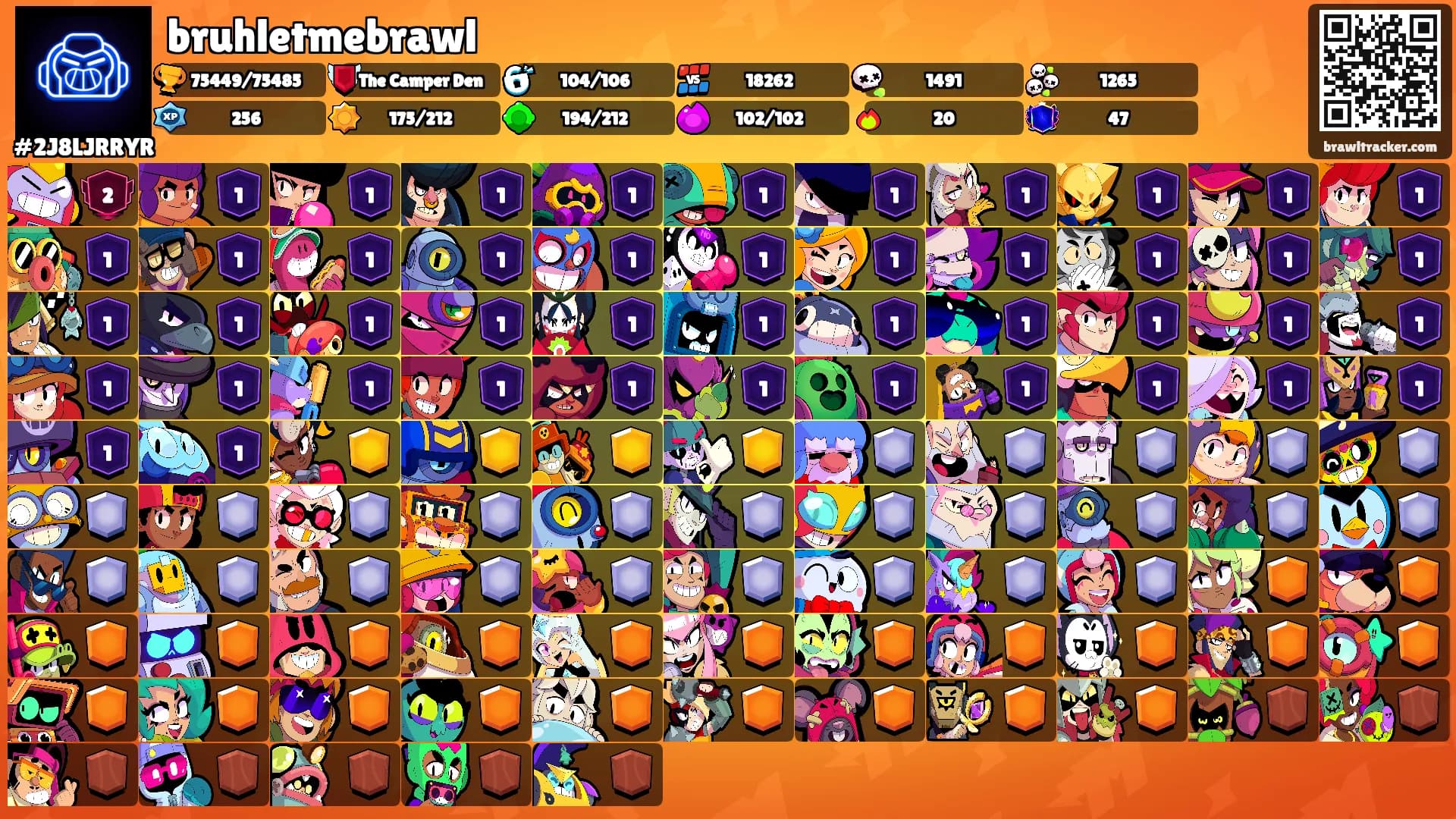 bruhletmebrawl's Ranks